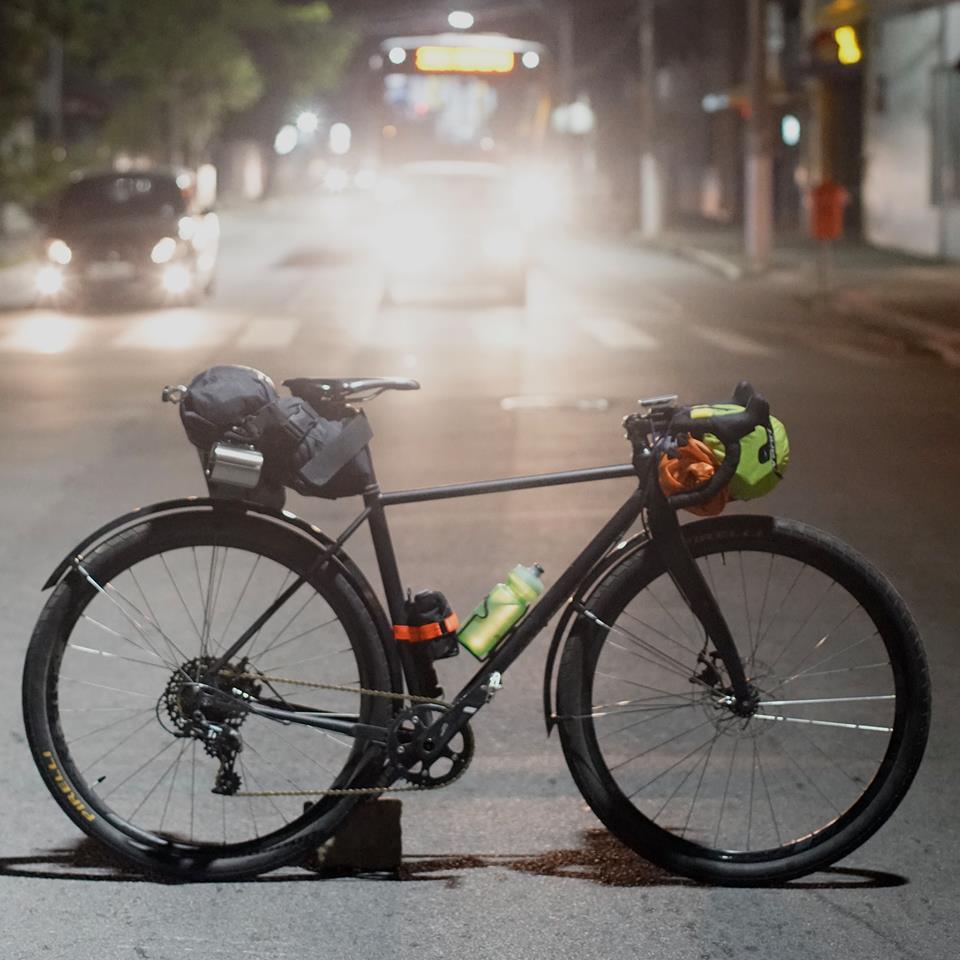 My client's 29er drop bar bikepacking bike, one of the best looking no