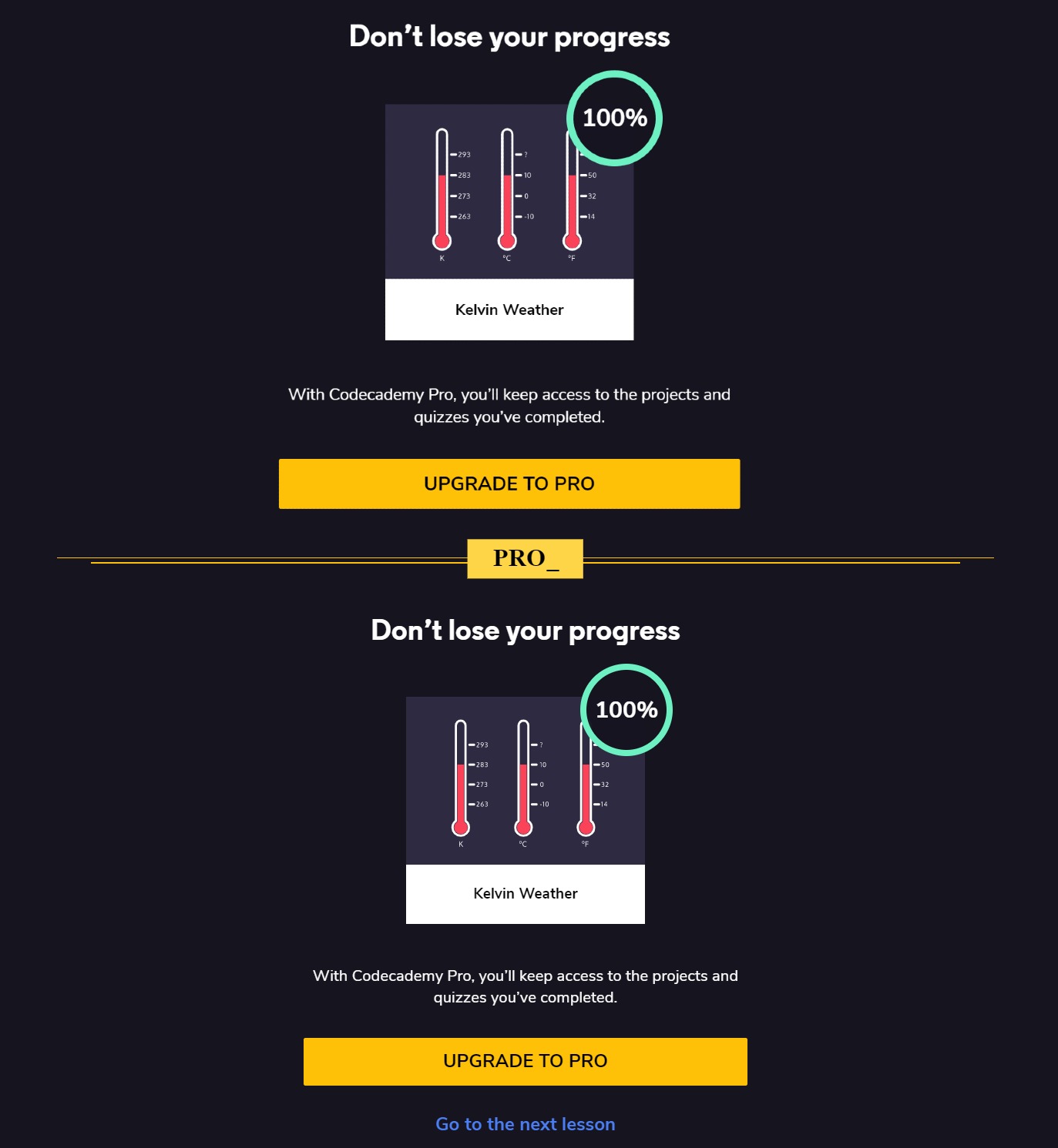 Page initially zoomed in with no scroll bar or option to move on to the