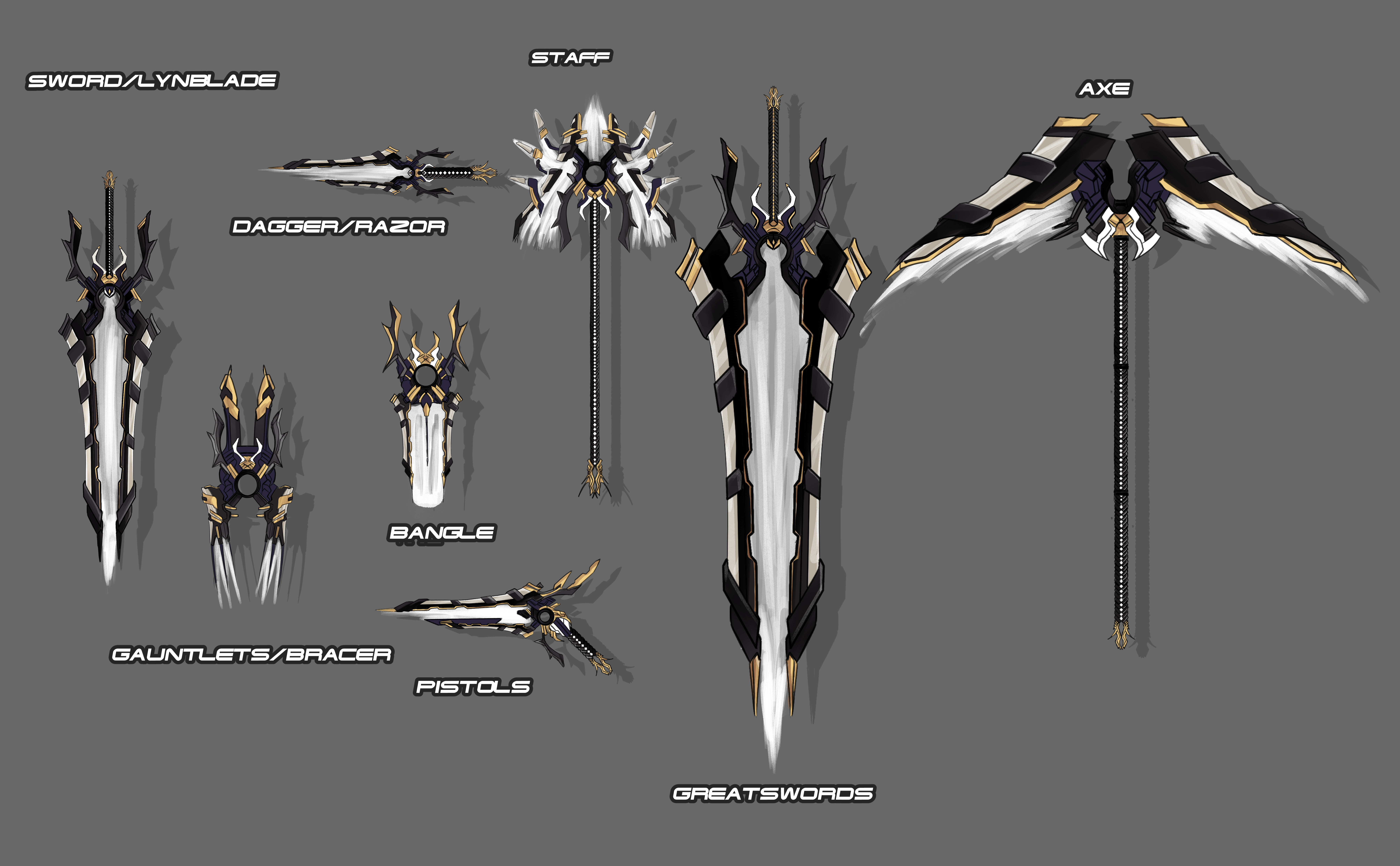 My entry for the 2019 Weapon Design Contest bladeandsoul