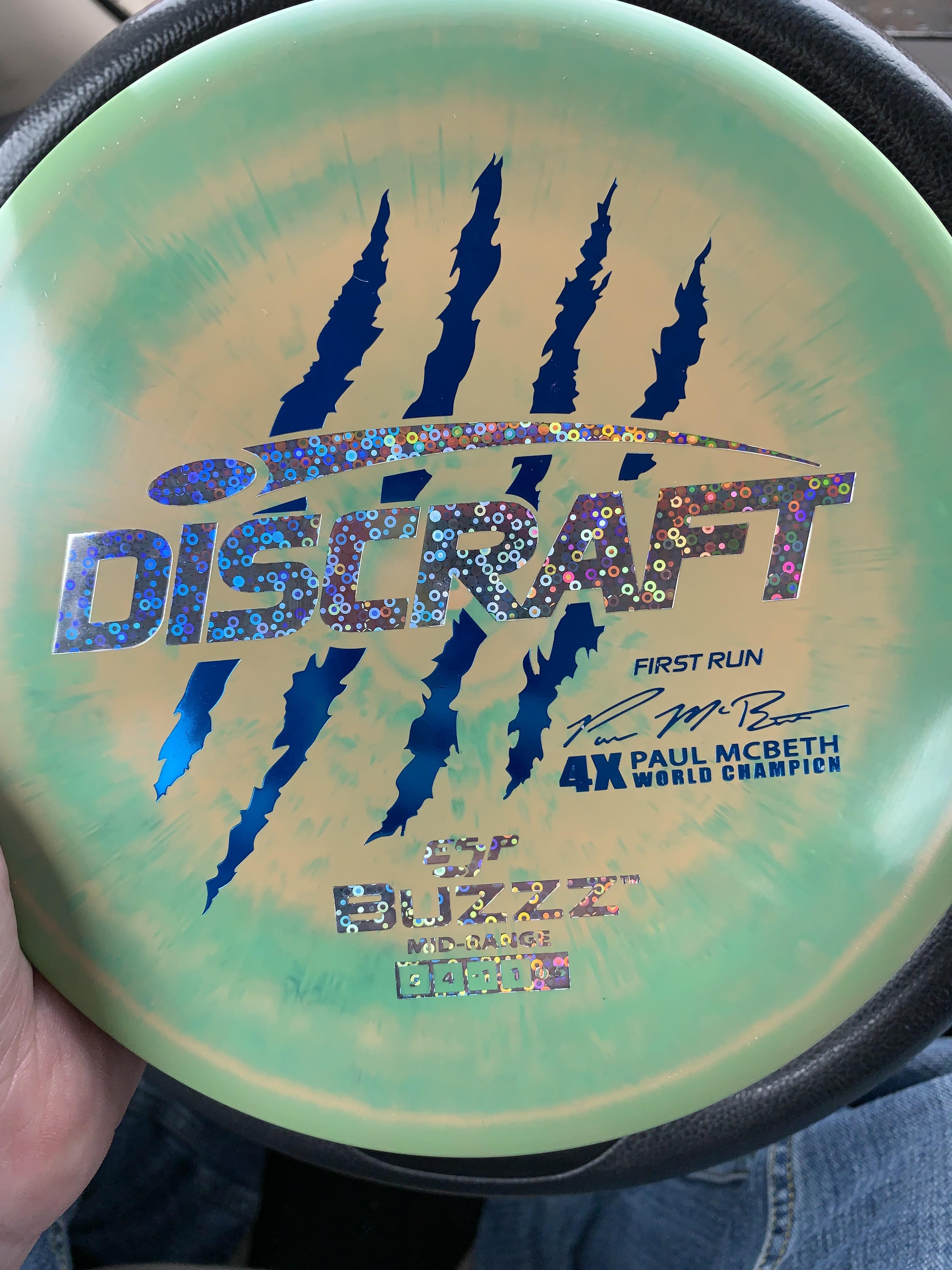 A disc golf store just opened up in town and I stopped by to check it out. Ended up buying some