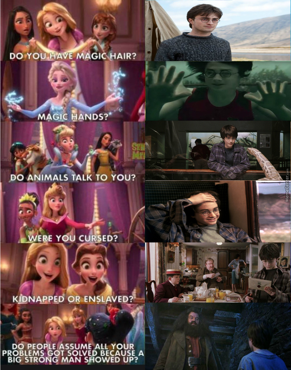 He IS a princess! r/HarryPotterMemes