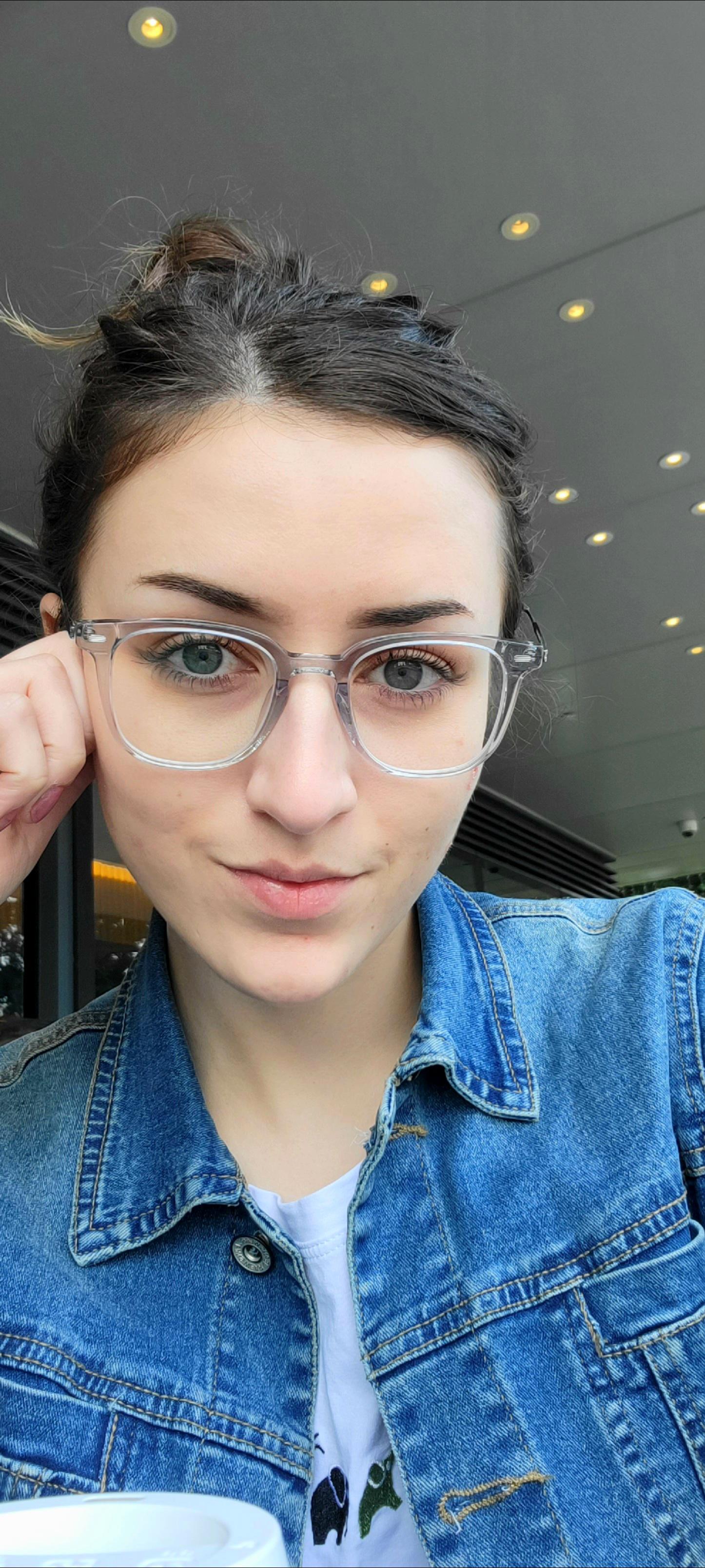 I'm super self conscious about my big nose when choosing a new frame