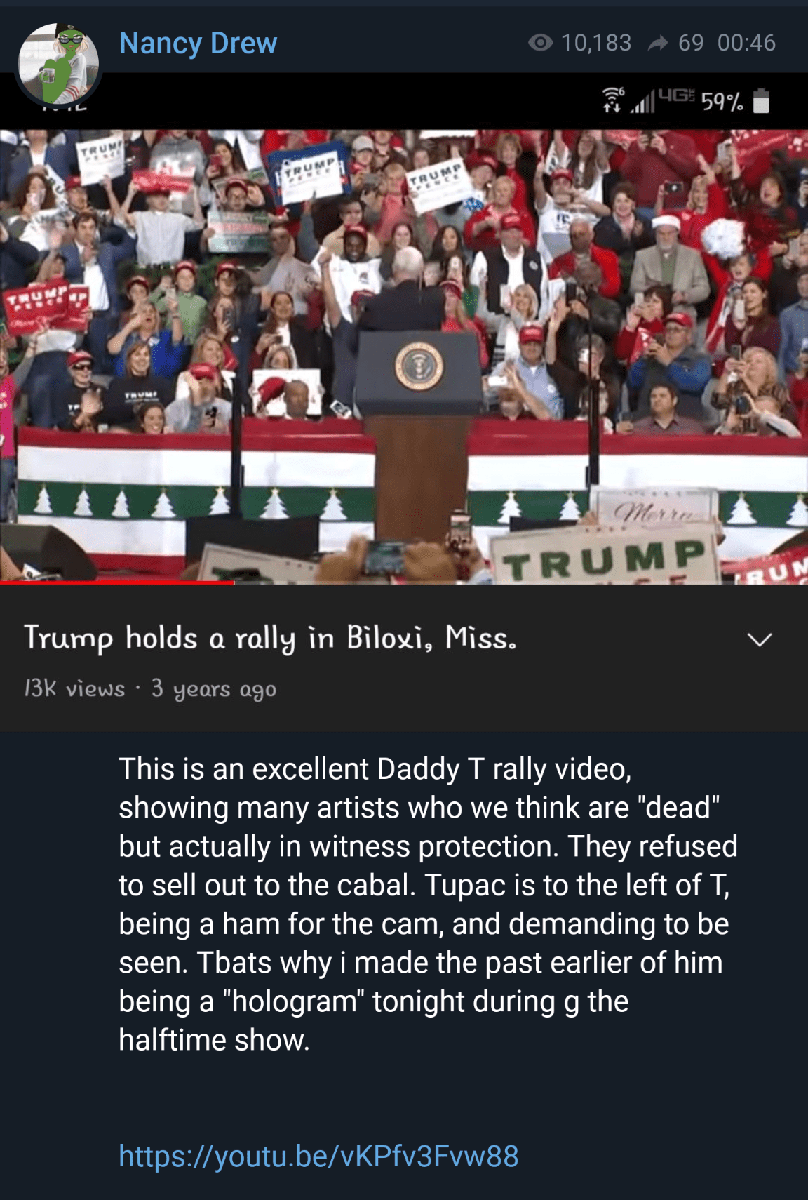 Kelly Brady is at it again with her "Daddy T" cringeness Qult