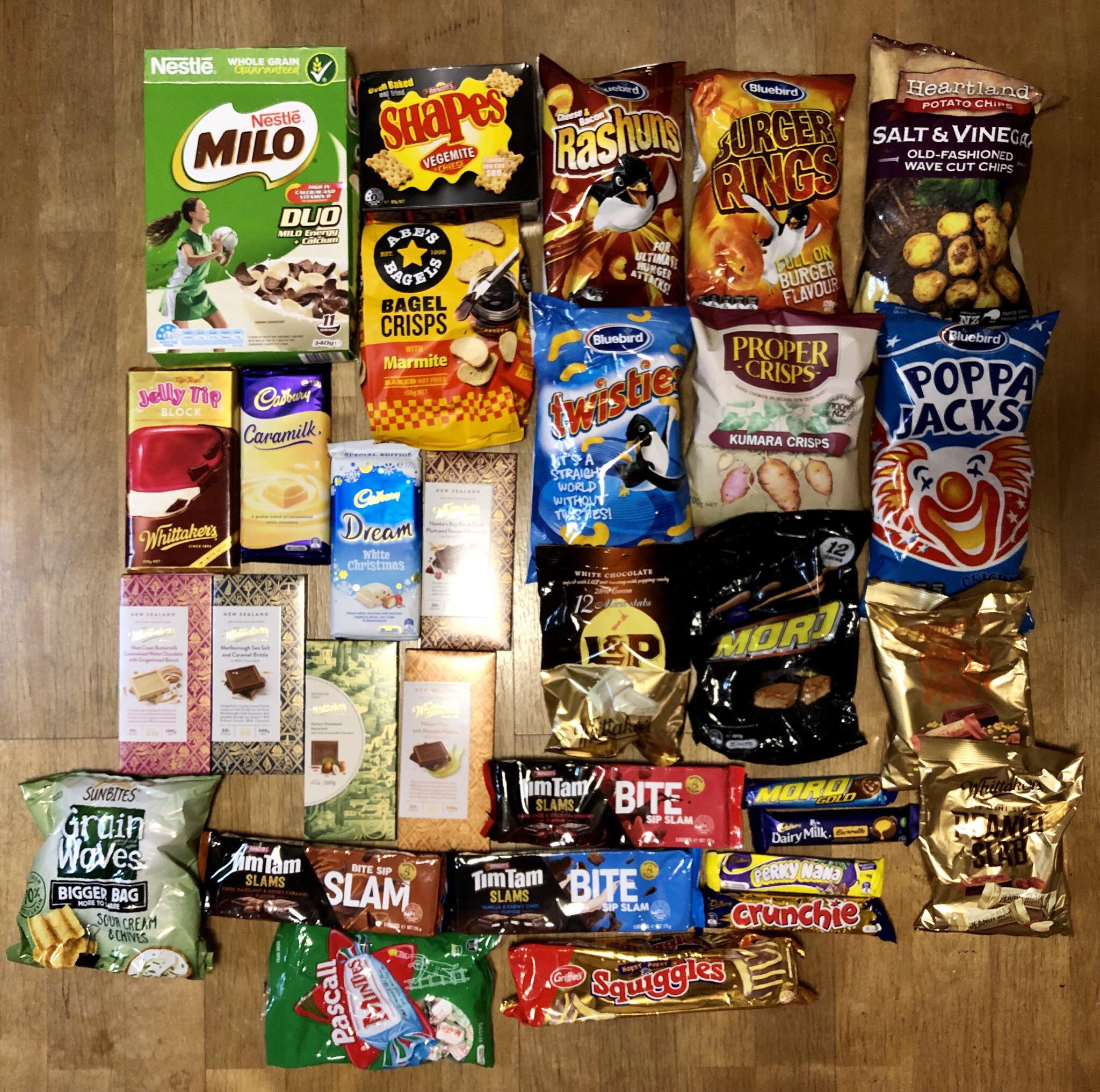 Thank you to u/Lyly87 for all these great New Zealand treats! I can’t