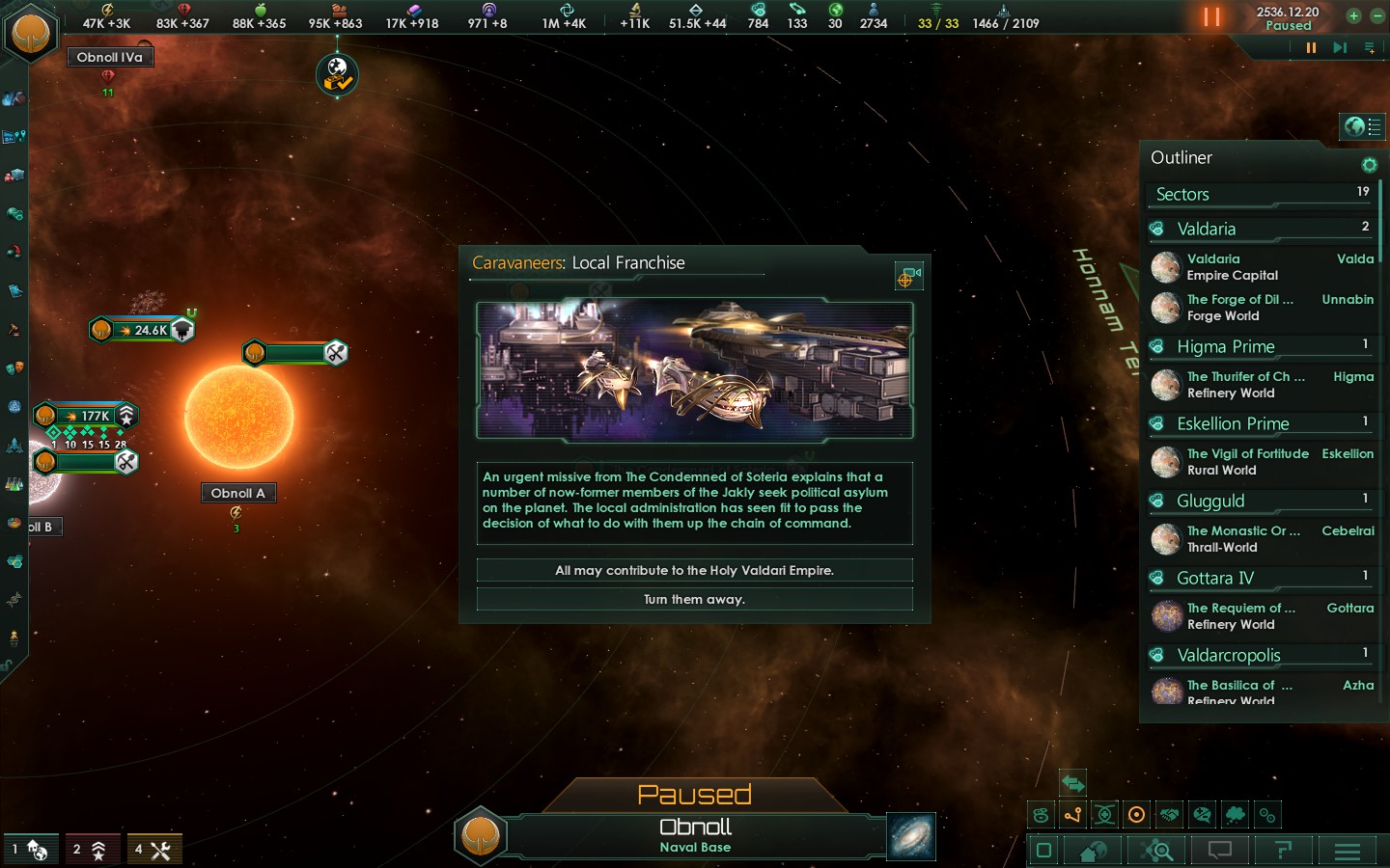 Seeking political asylum on a slaver penal colony? It's a bold strategy