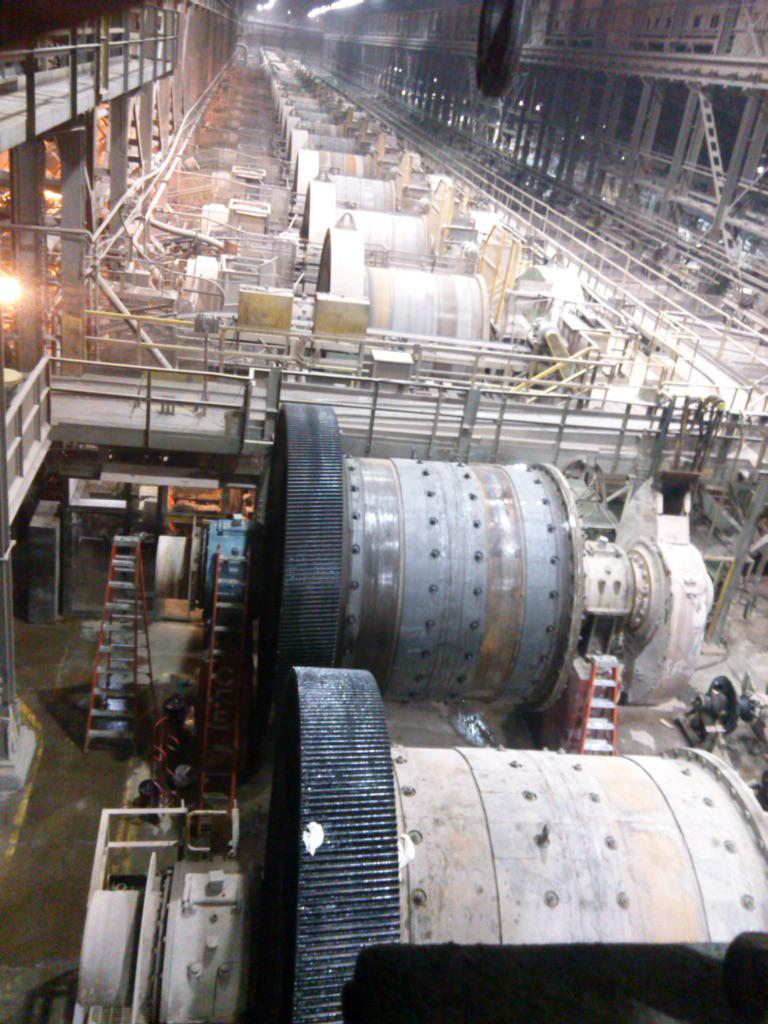 Freeport Mcmoran Morenci mine concentrator (Marcy ball mills) r/mining