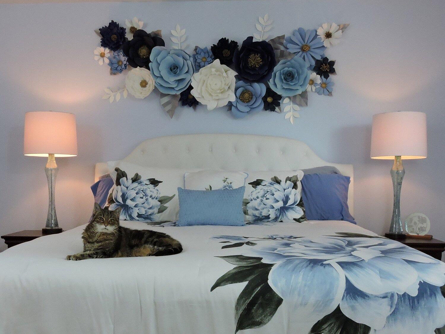 Giant paper flower bedroom set r/papercraft