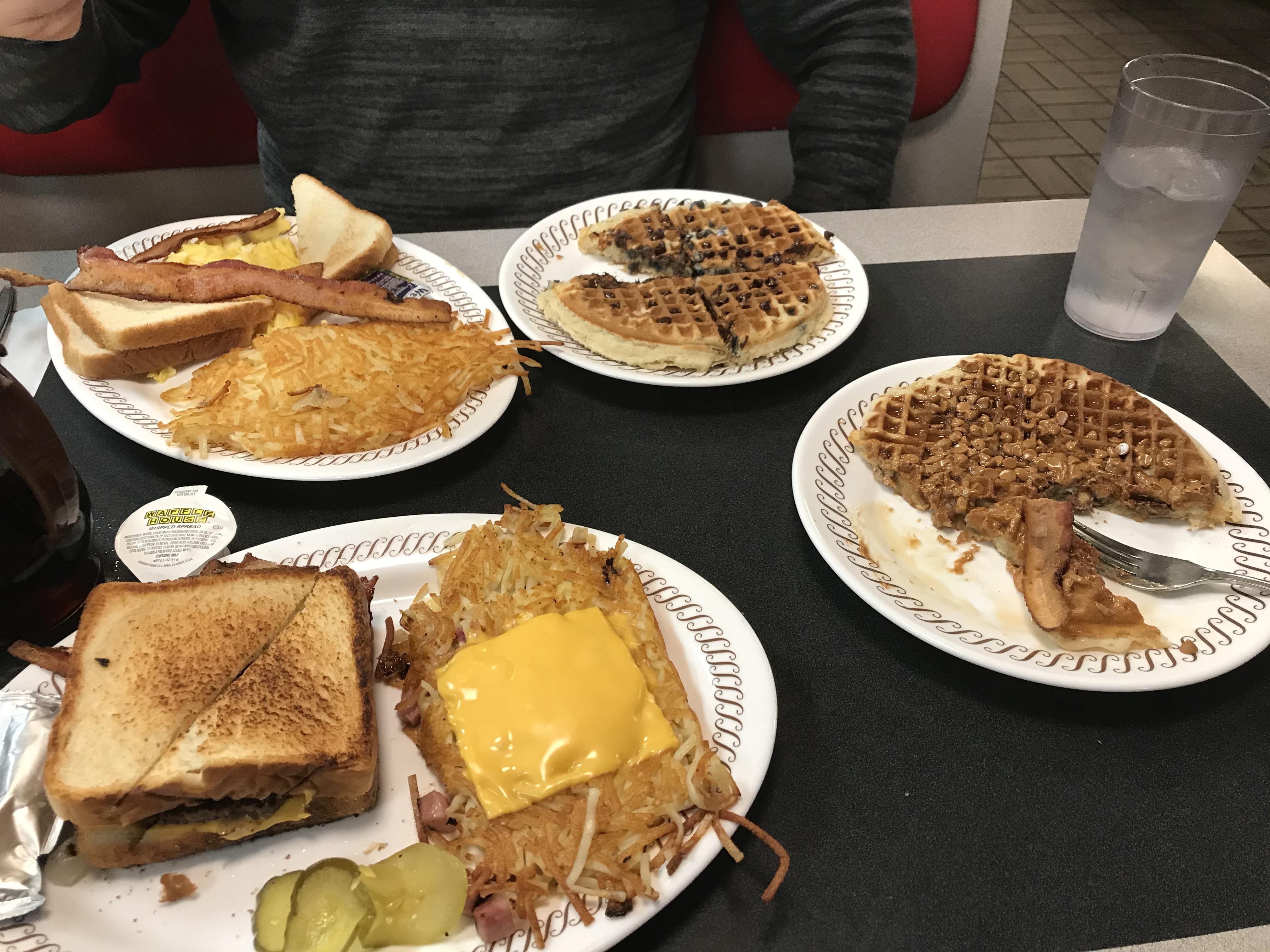 Who doesn’t love Waffle House? (every now and then). Always the number