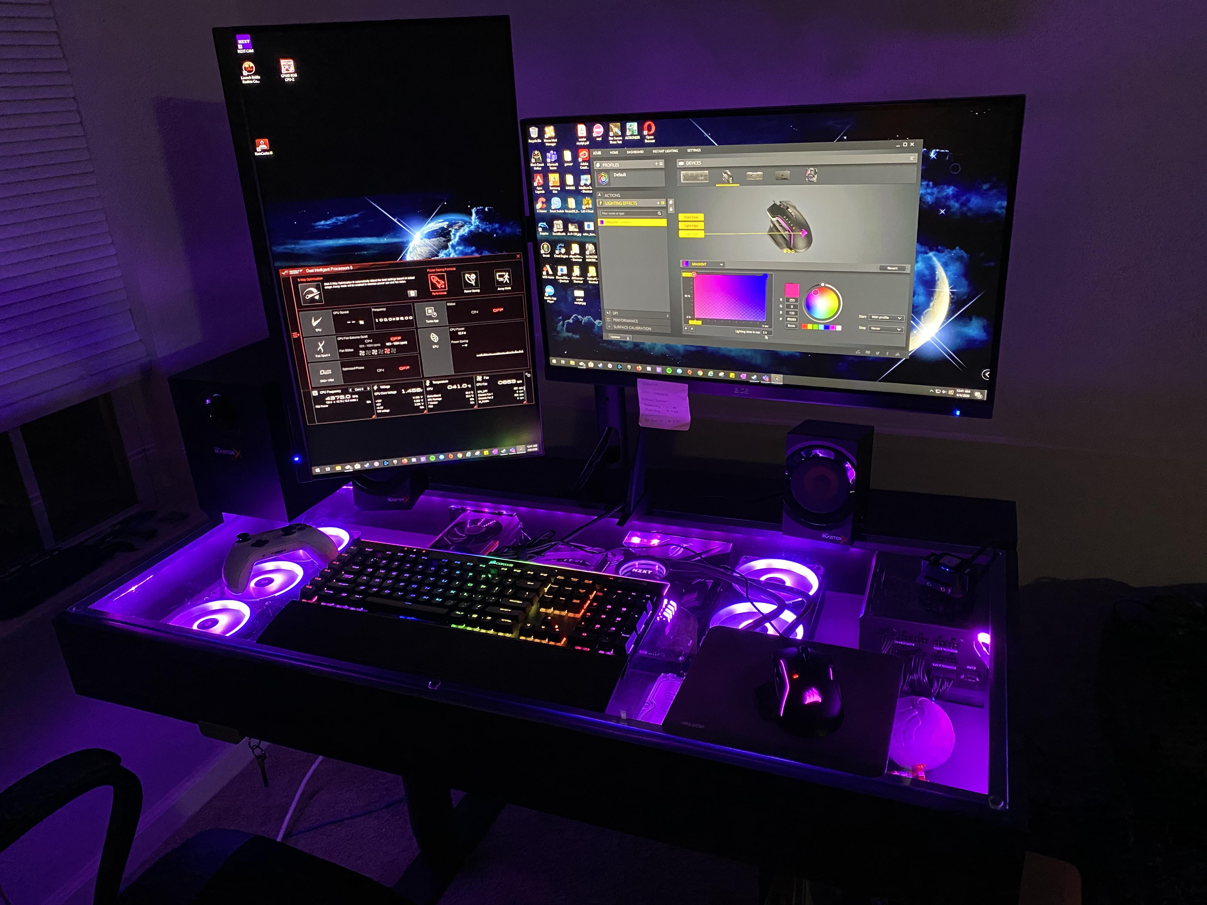 My battle station that I have been working on during this quarantine