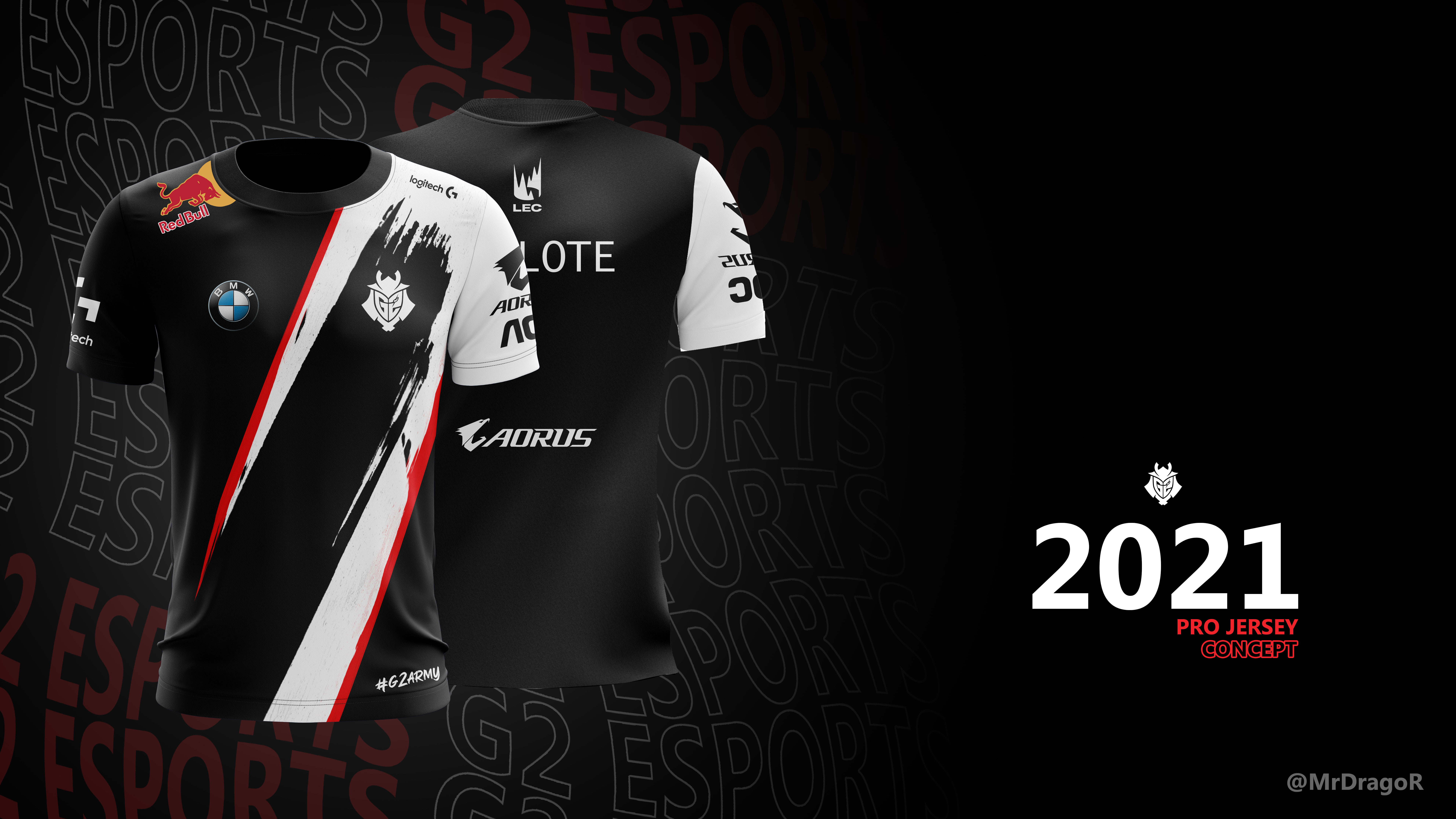 G2 2021 Jersey Este es el nuevo jersey de g2 junto a adidas Wallpaper
