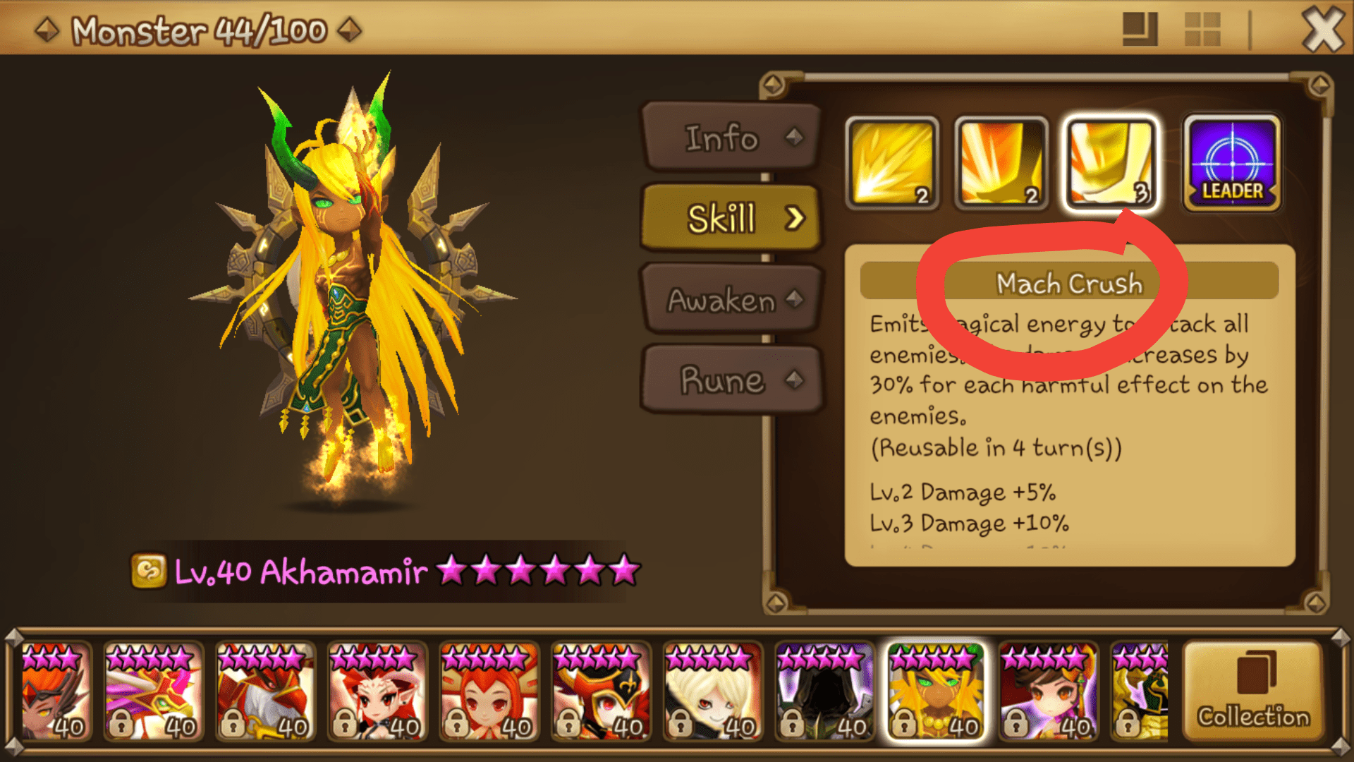 What is a mach crush? r/summonerswar