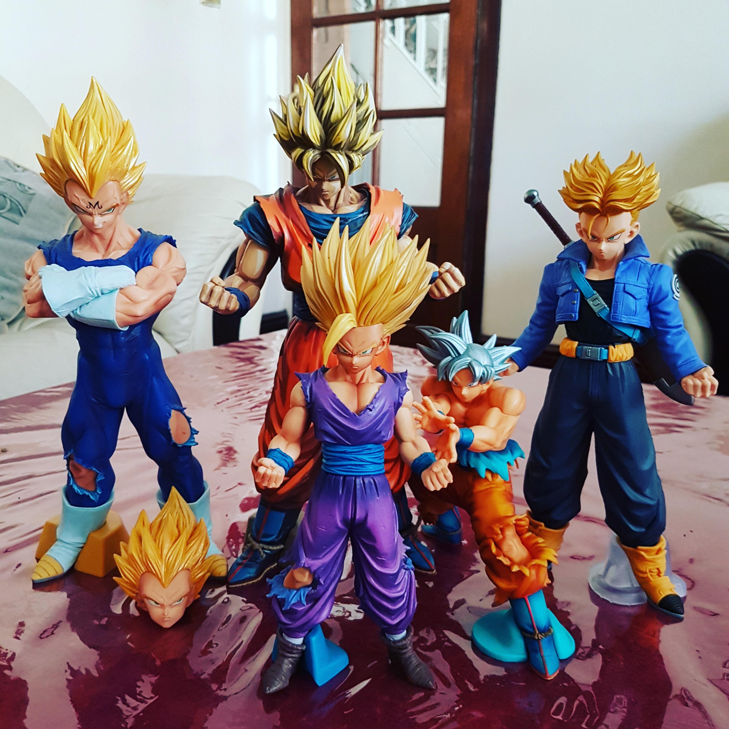 My dragon ball collection. Which figure is best? r/dbz