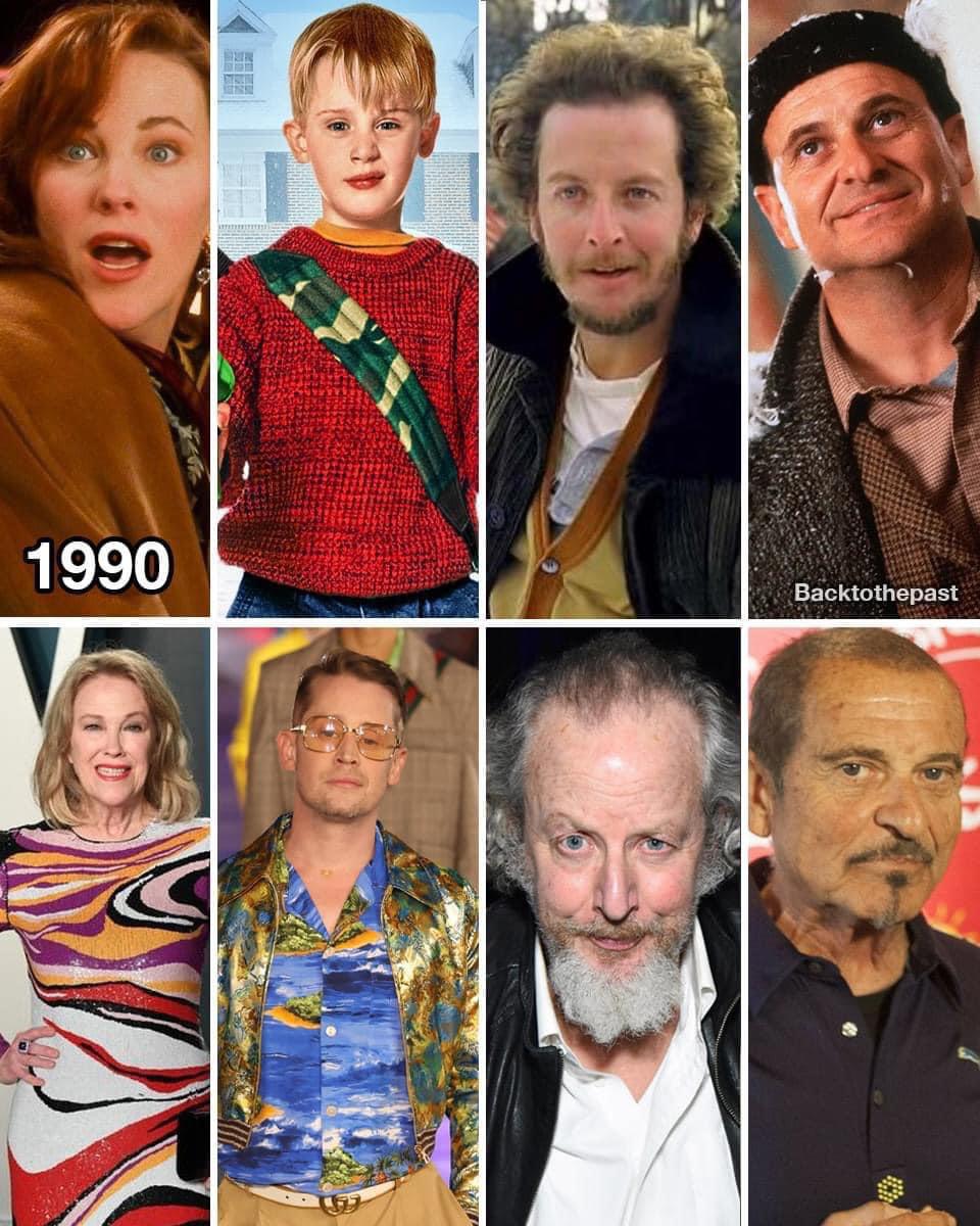 1990 and now. Home Alone cast. r/GenX