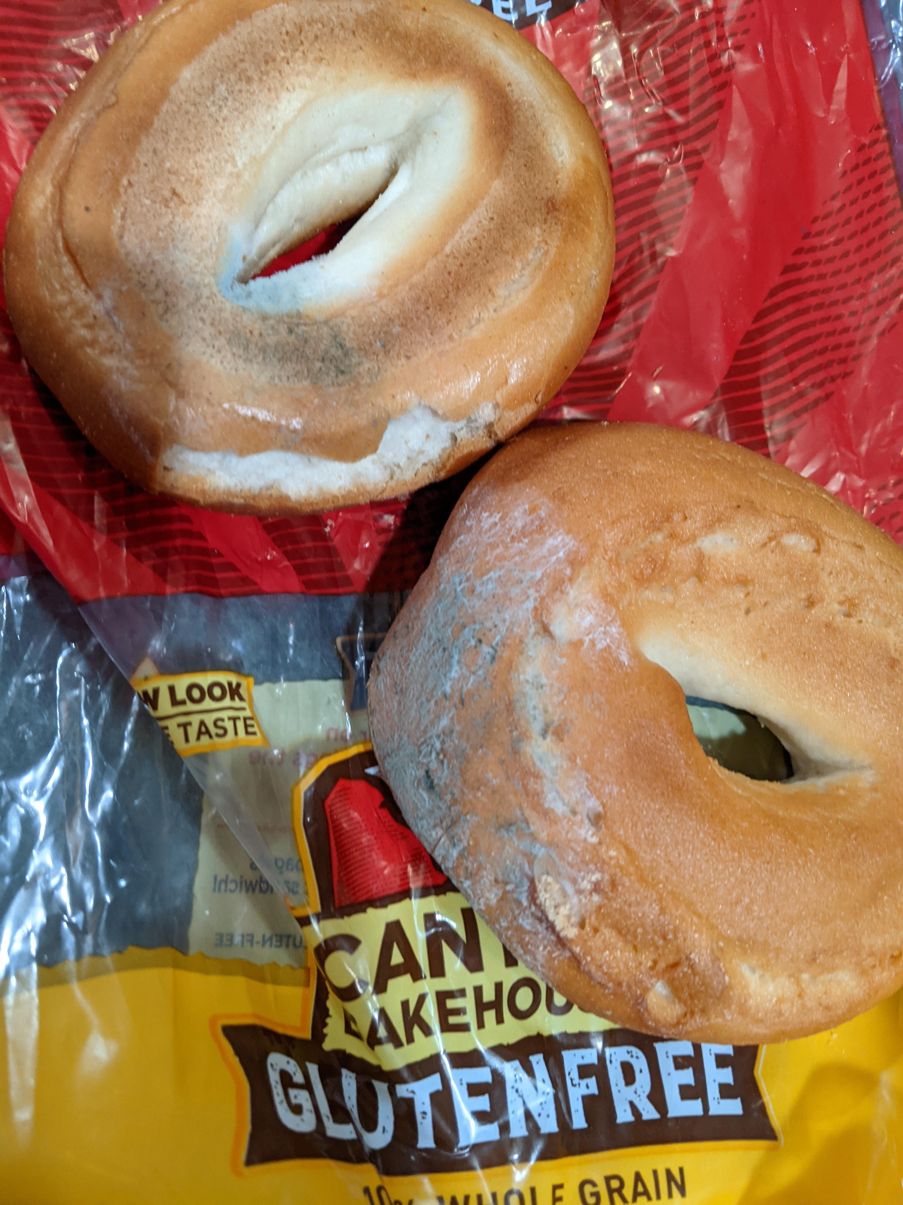 I splurged and got these bagels yesterday... I ate two of them, before