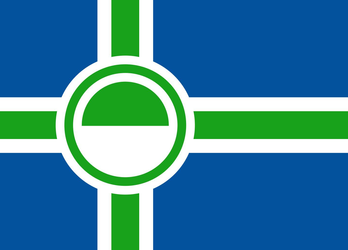 My redesign of the flag of Greenland r/vexillology