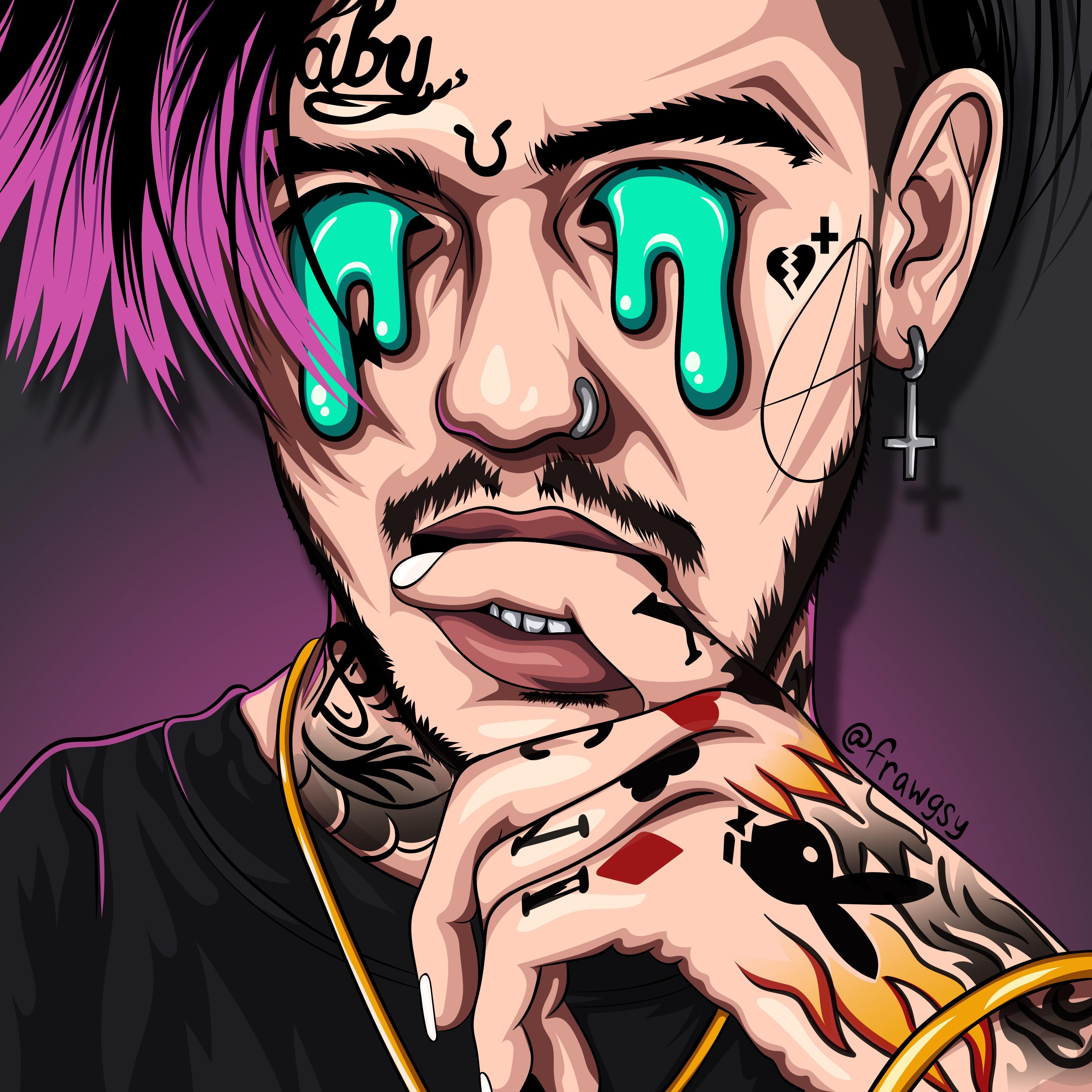 Lil Peep [Adobe Illustrator] LilPeep