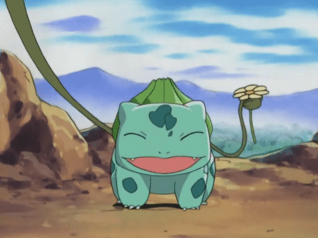 Bulbasaur brought you a flower hoping it brightens your week! 💚 r