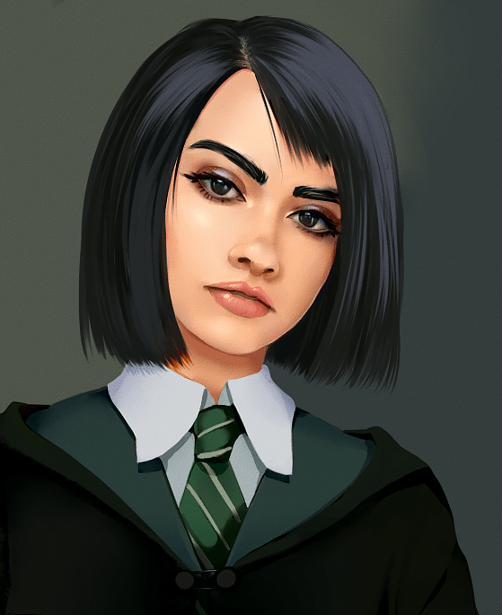 Pansy Fanart As Requested r/harrypotter