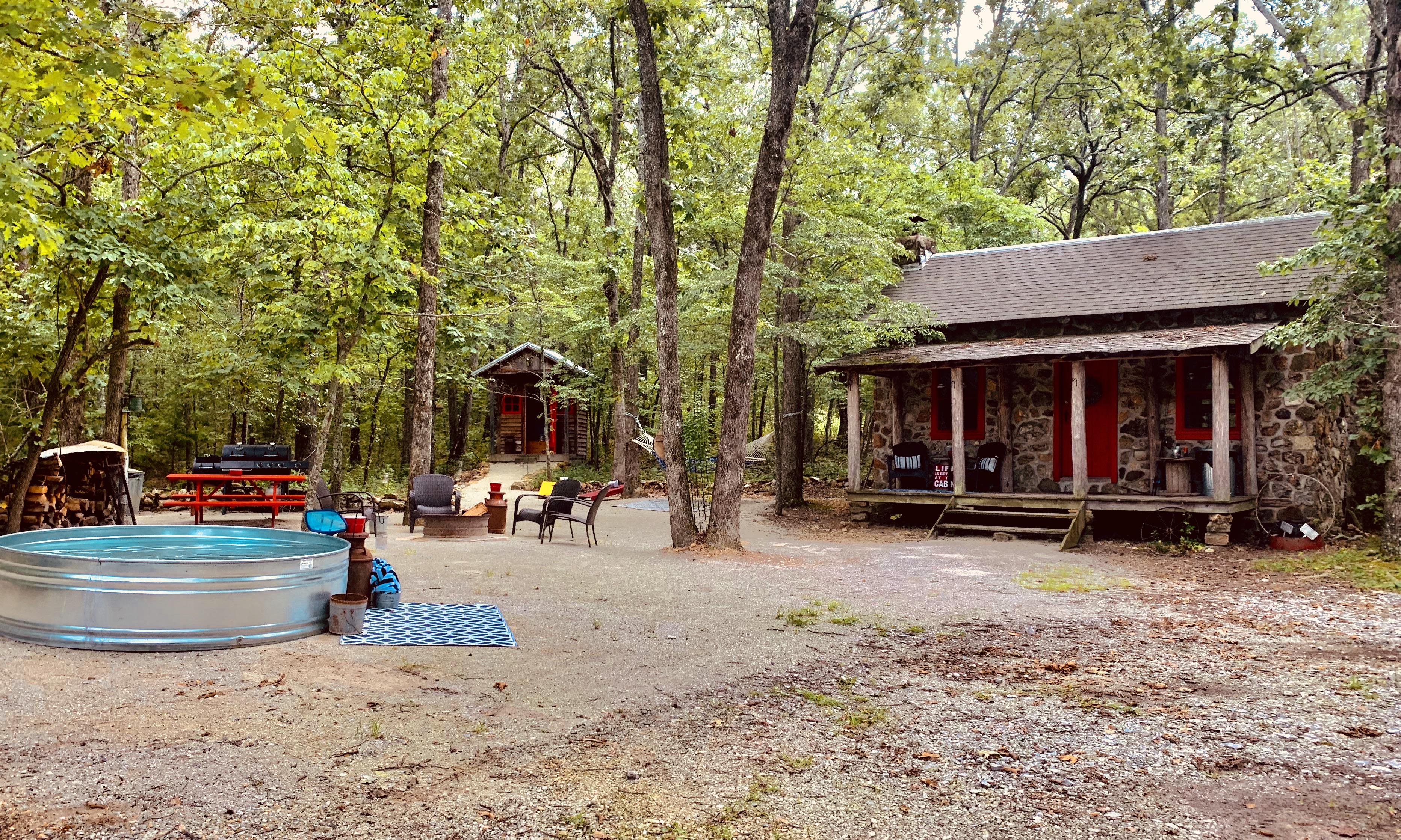 Winter weather has me dreaming of summer in the Missouri Ozarks. Cabin