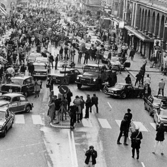 September 3rd, 1967, Sweden changed from driving on the left side to