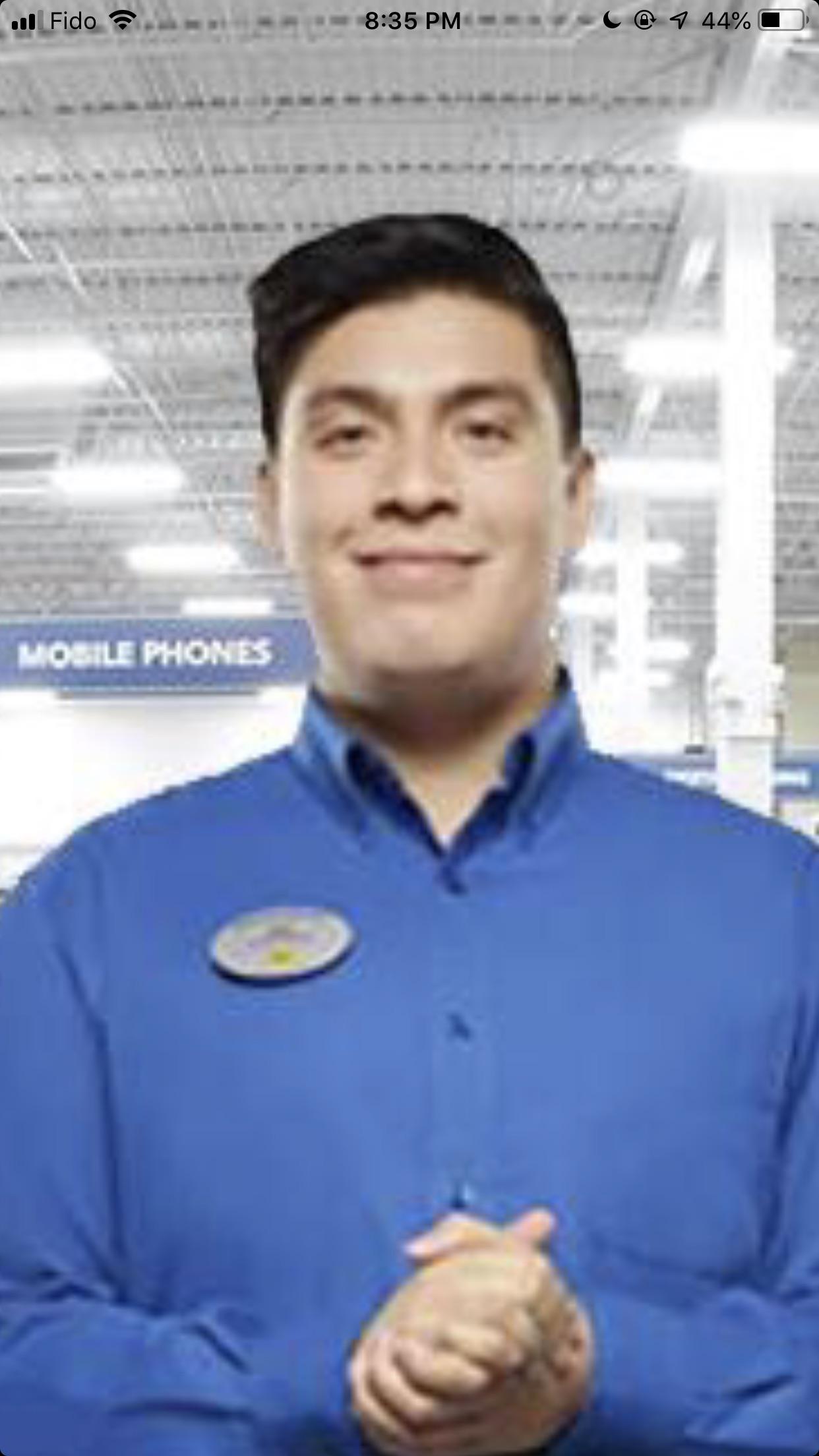 This Smug Best Buy employee r/hittableFaces