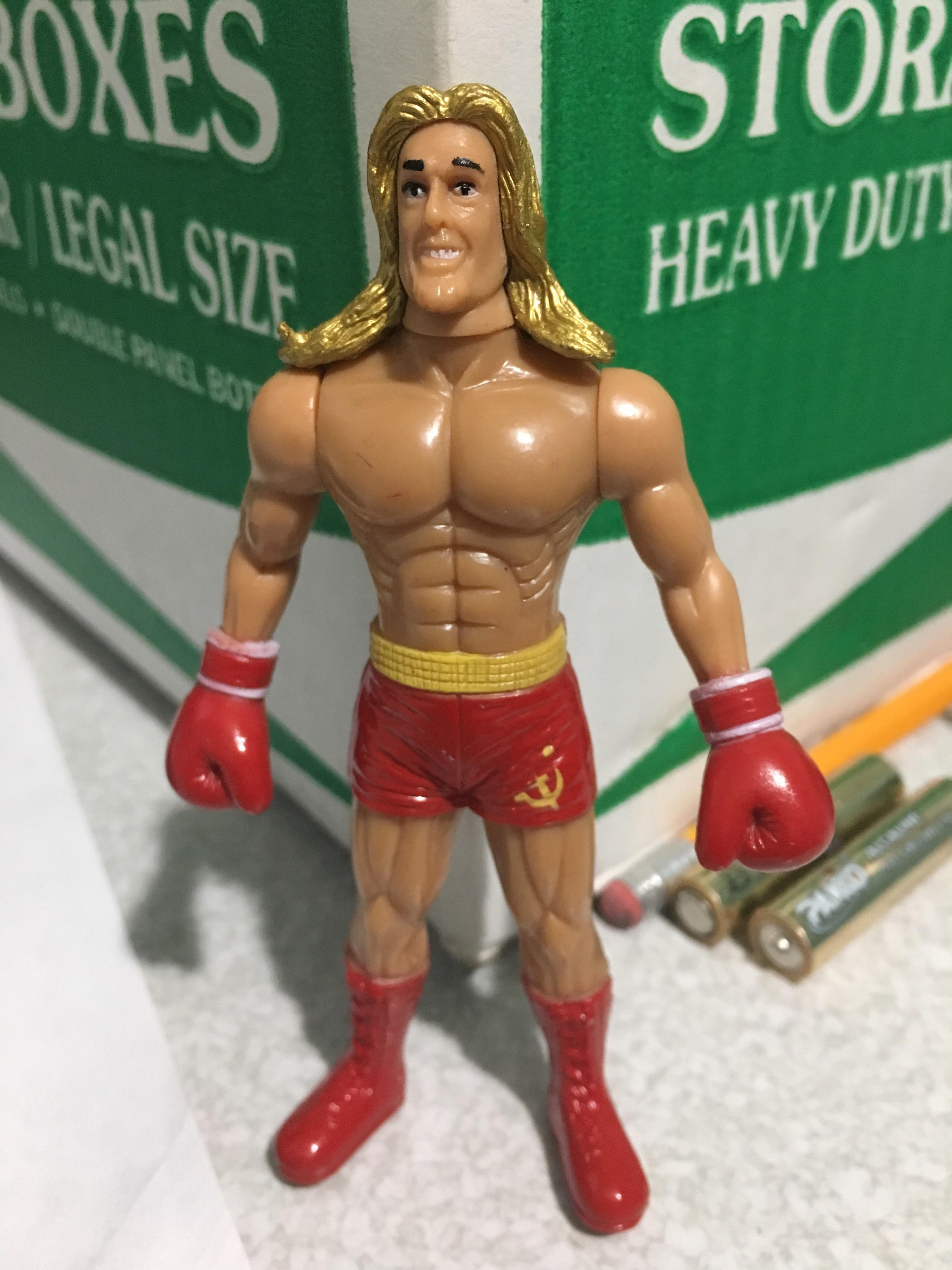 Any idea who this Soviet boxer might be? My pal thinks it might be a