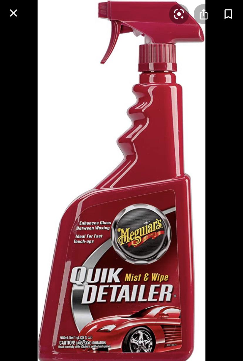 Meguiar’s quik detailer mist and wipe. Is it worth it? I got it in a clay bar kit but ive heard