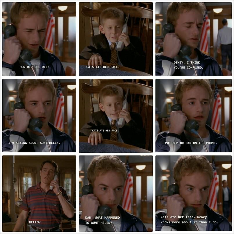 cats ate her face malcolminthemiddle