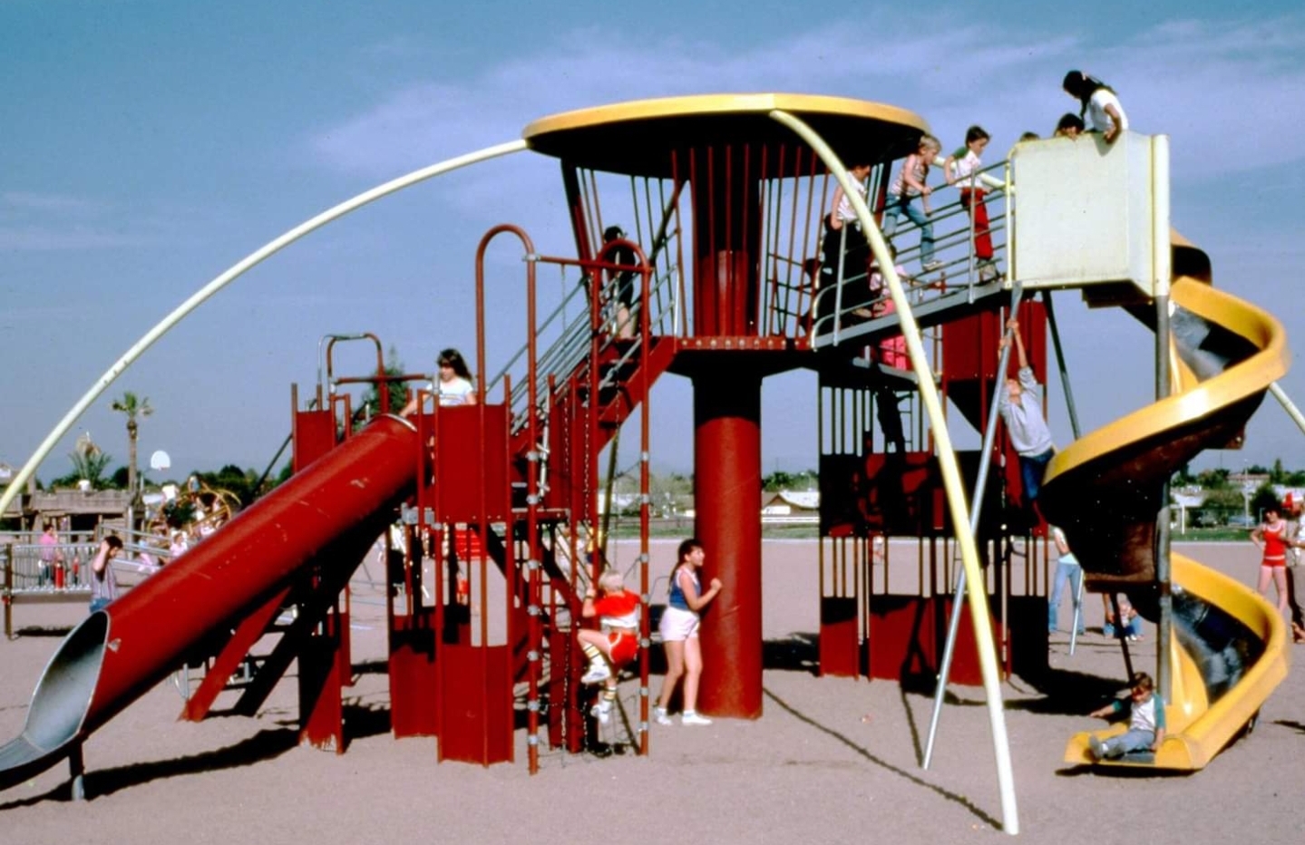 Park playground 1980's r/1980s