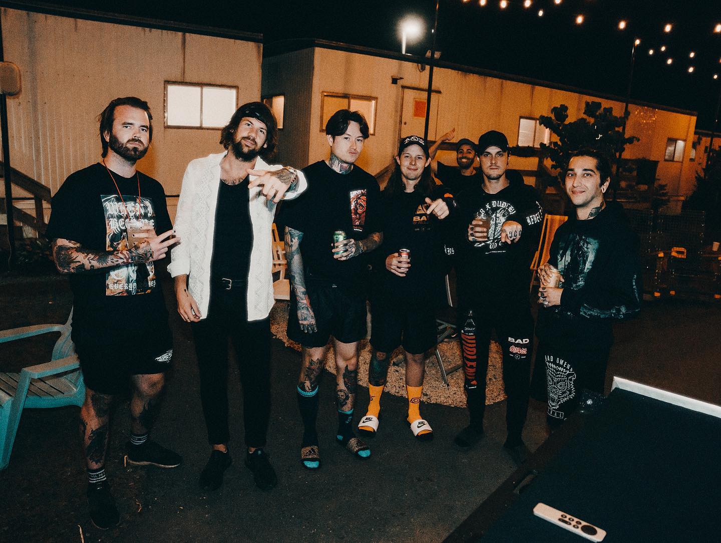 Live Performance The Ghost Inside Between The Lines (with Noah