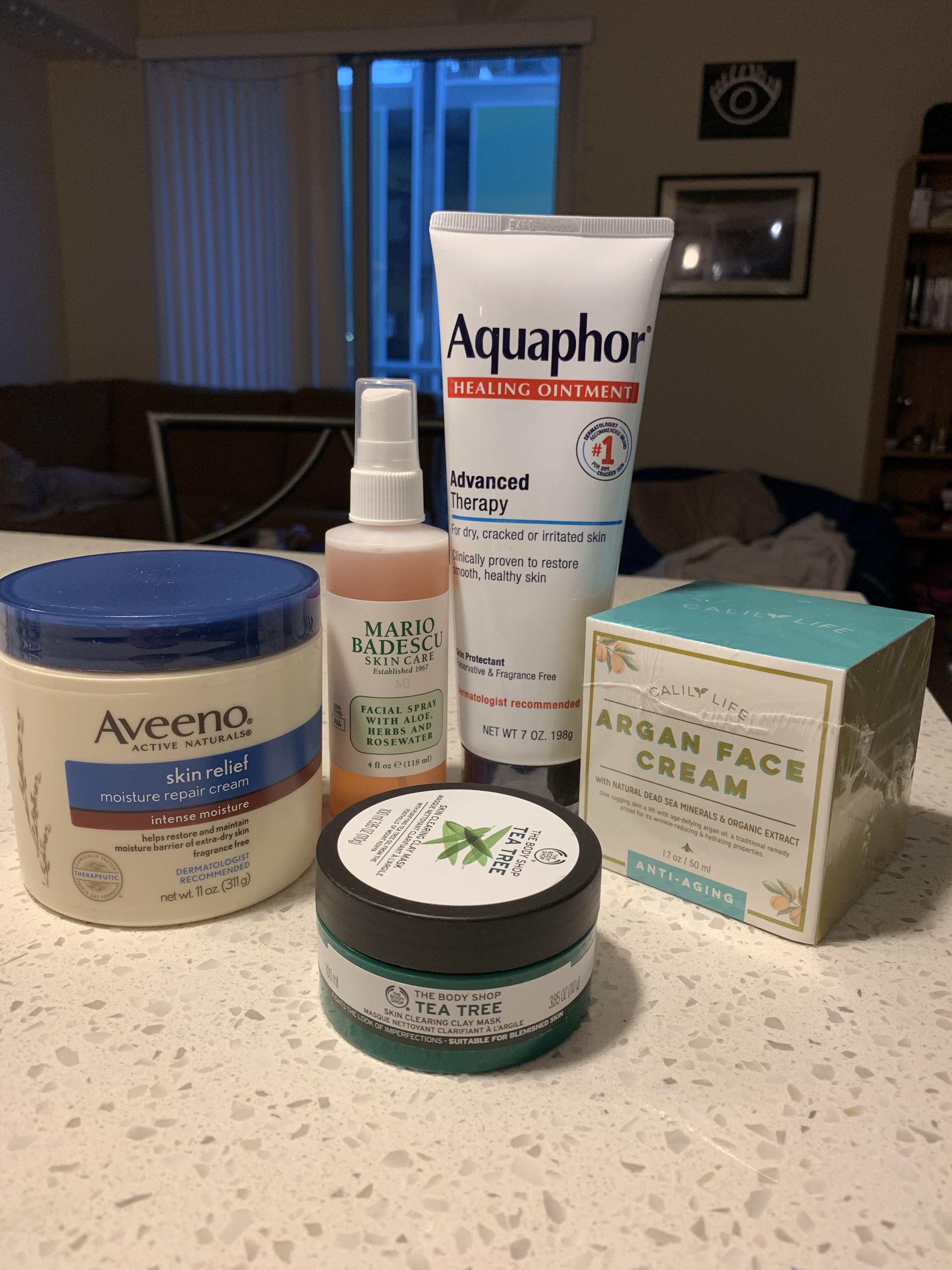 [Misc] When reddit secret Santa comes in clutch w the skin care goodies