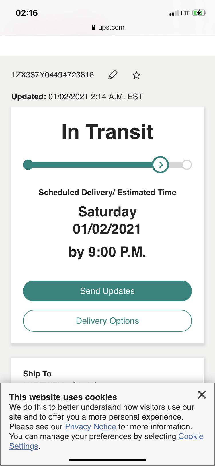 Do you guys think my package will arrive on time? It is nextday air and has Saturday delivery