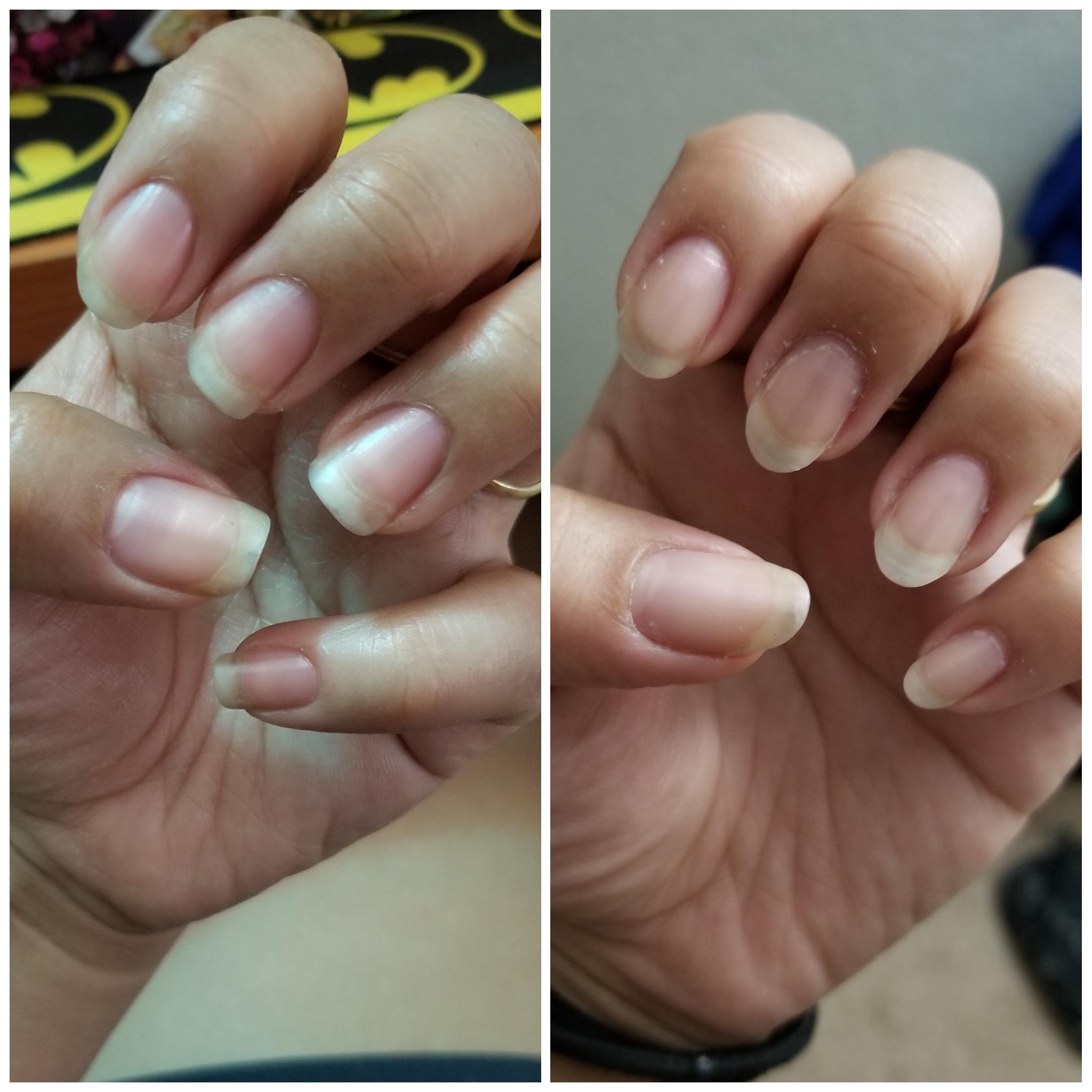 After literal years, I finally decide to change my nail shape and idk how I feel about it 🤔 (I