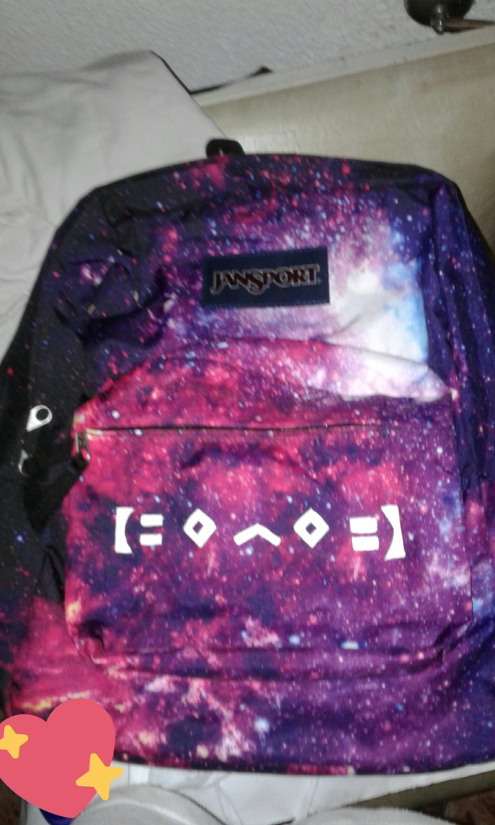 My Porter Robinson kaomoji backpack I made for school! r/porterrobinson