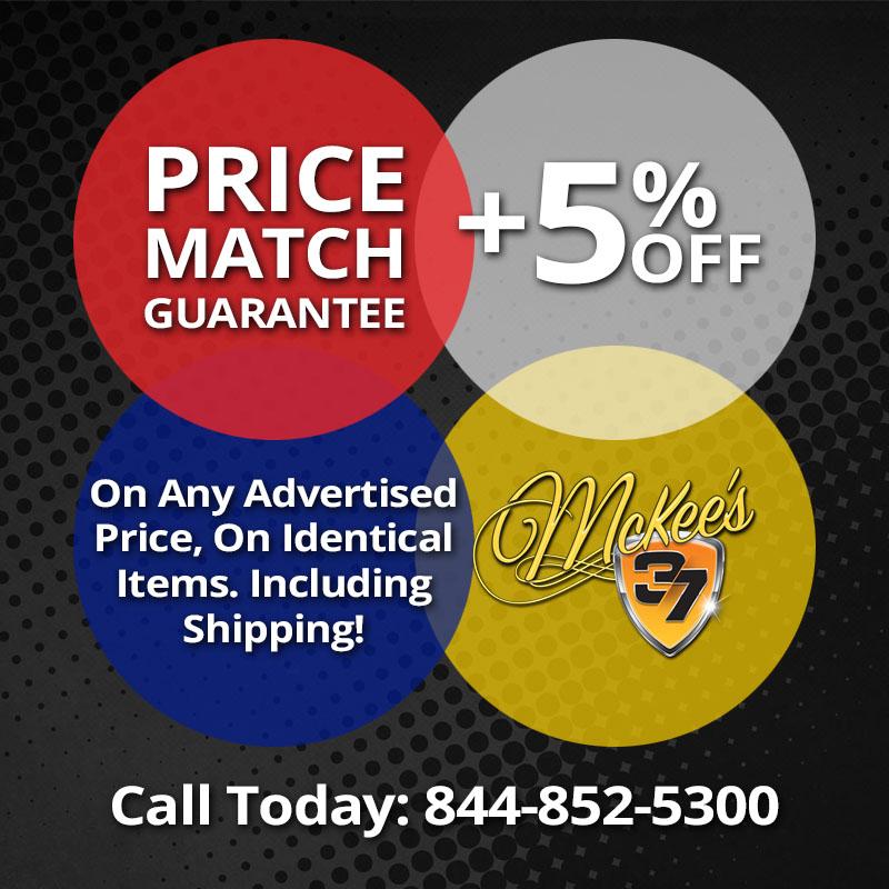 We Will Match and BEAT Any Sale (Including Shipping) On McKee's 37