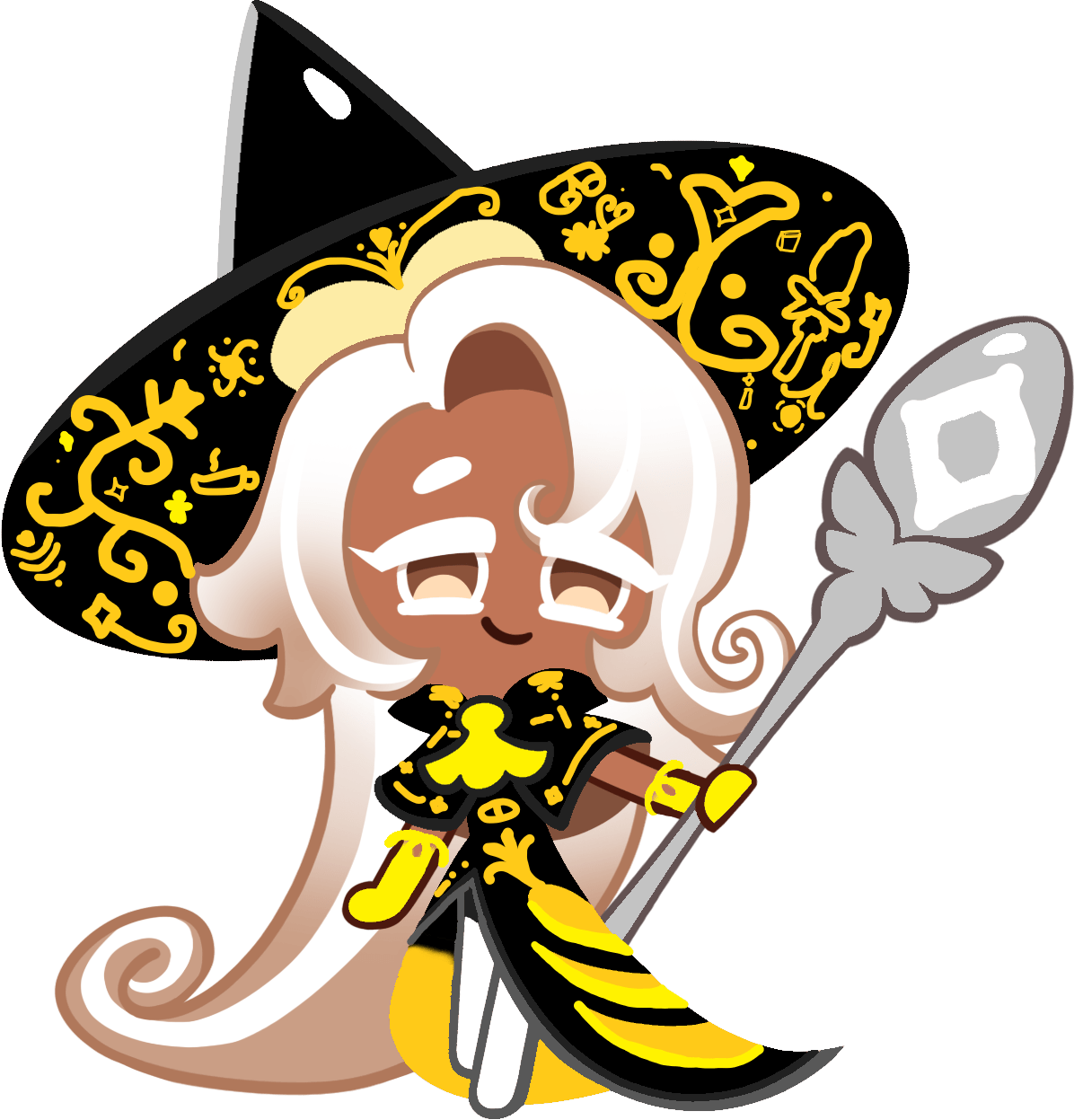 Anyways, here's another costume, this time for Latte Cookie! I call it