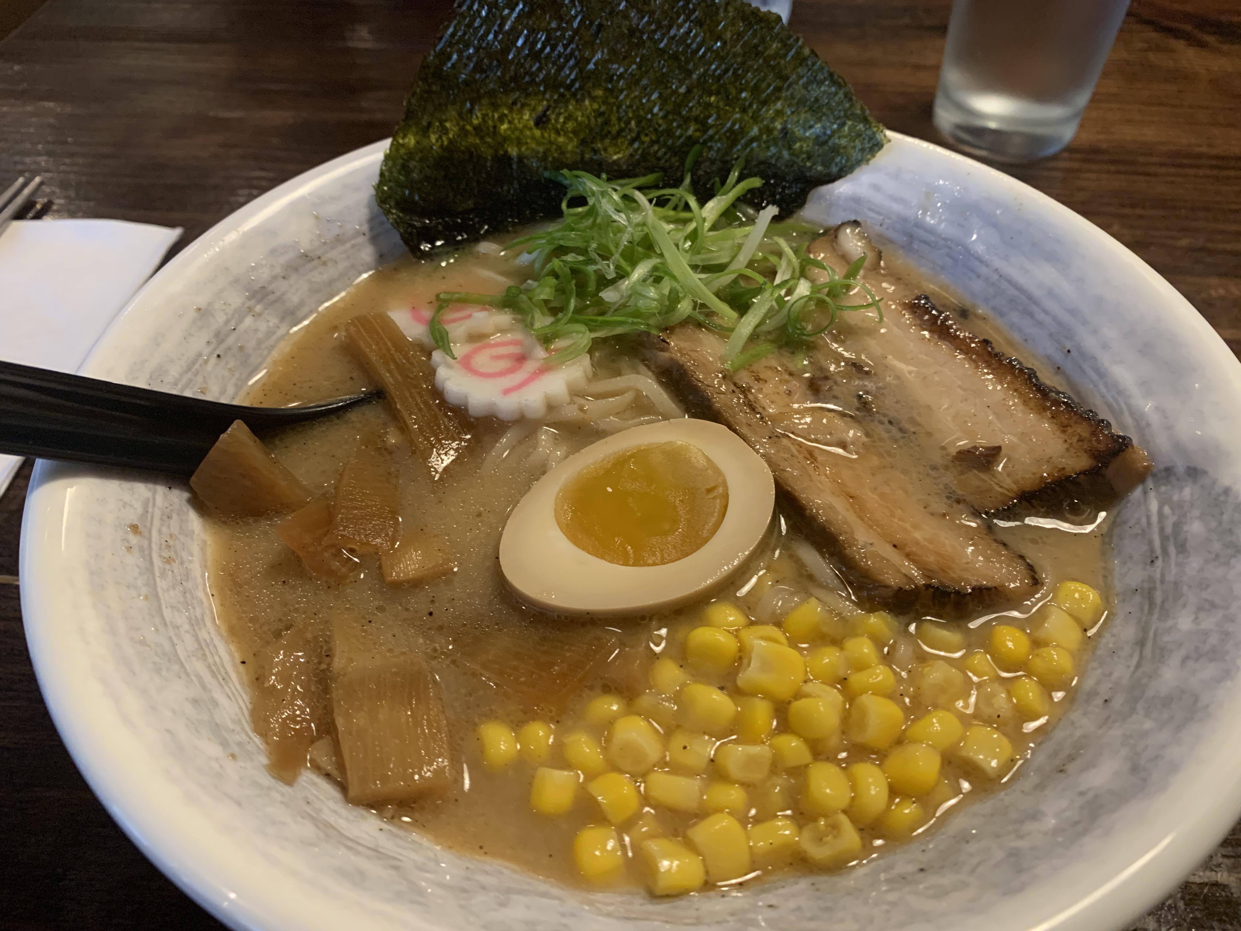Modu Ramen Jacksonville Florida delicious Miso Ramen with Pork Bone