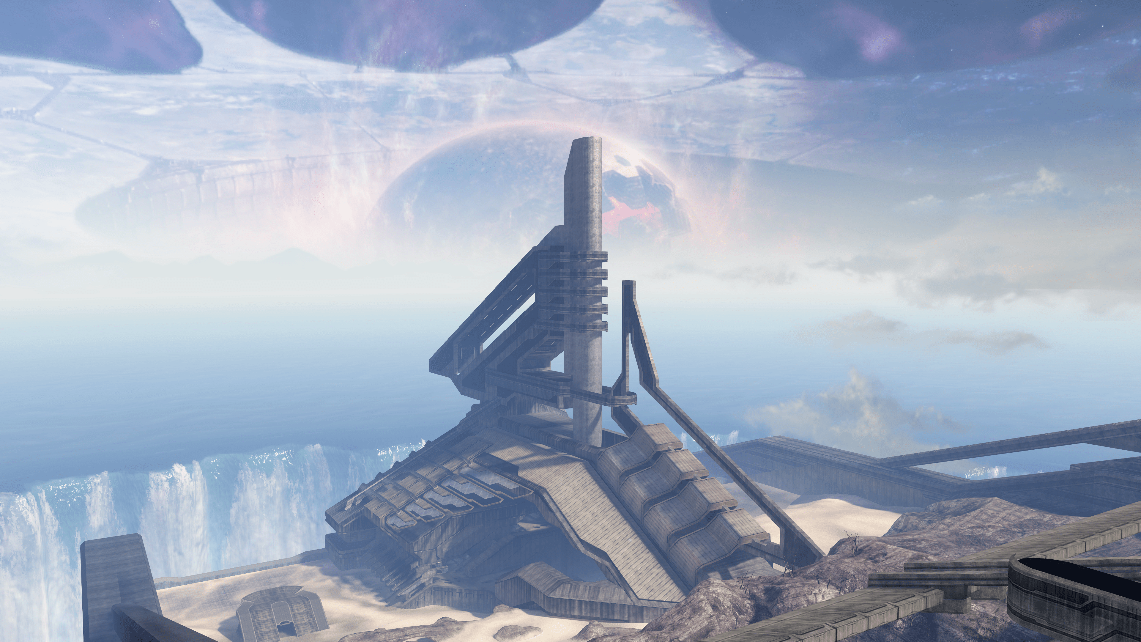 4K screenshot of the spire on The Ark r/halo