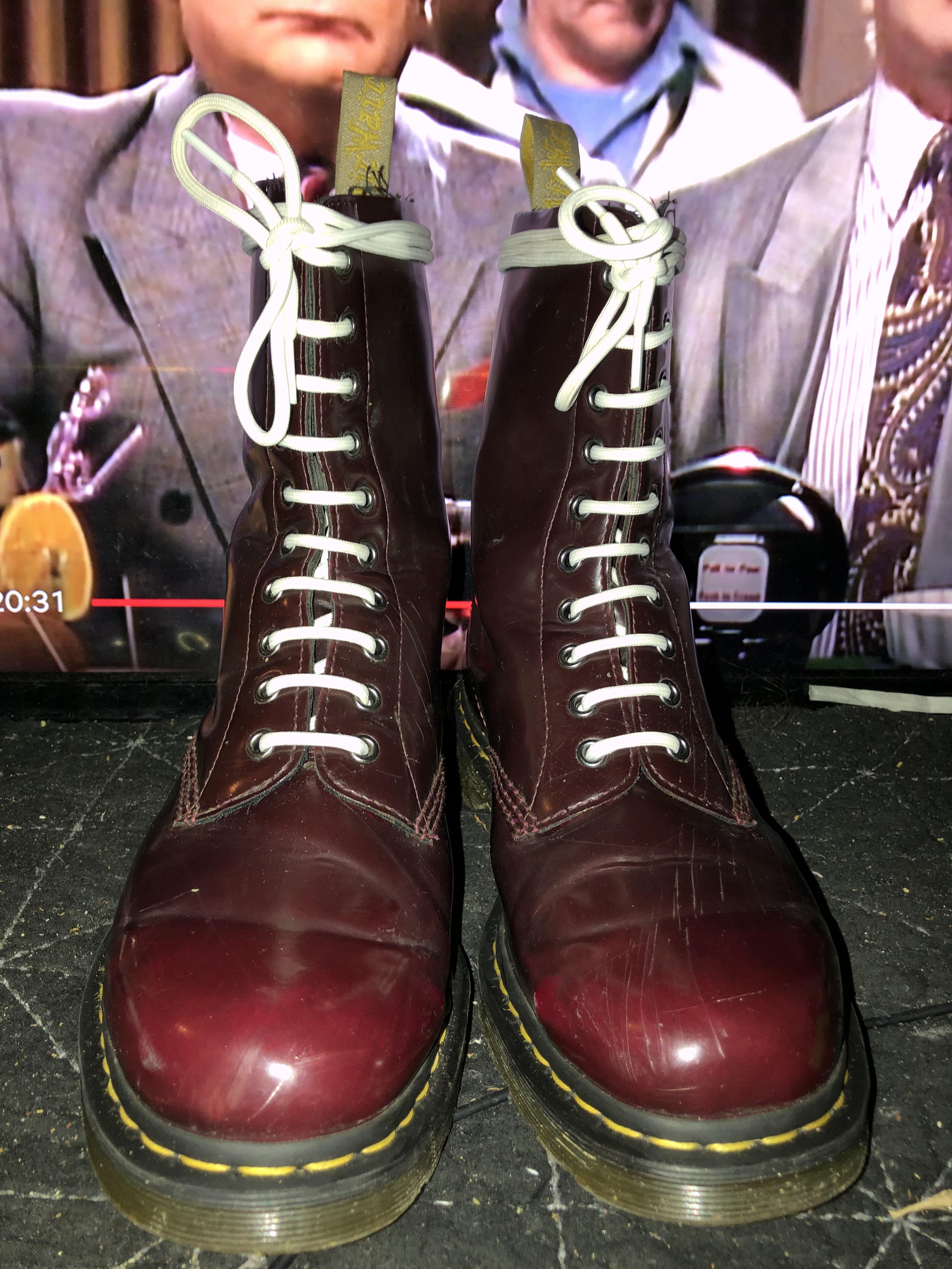 Has anyone got tips on how to care for vegan doc martens r/DrMartens