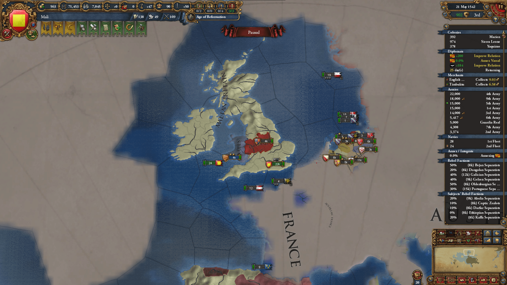 The landlocked country of England r/eu4