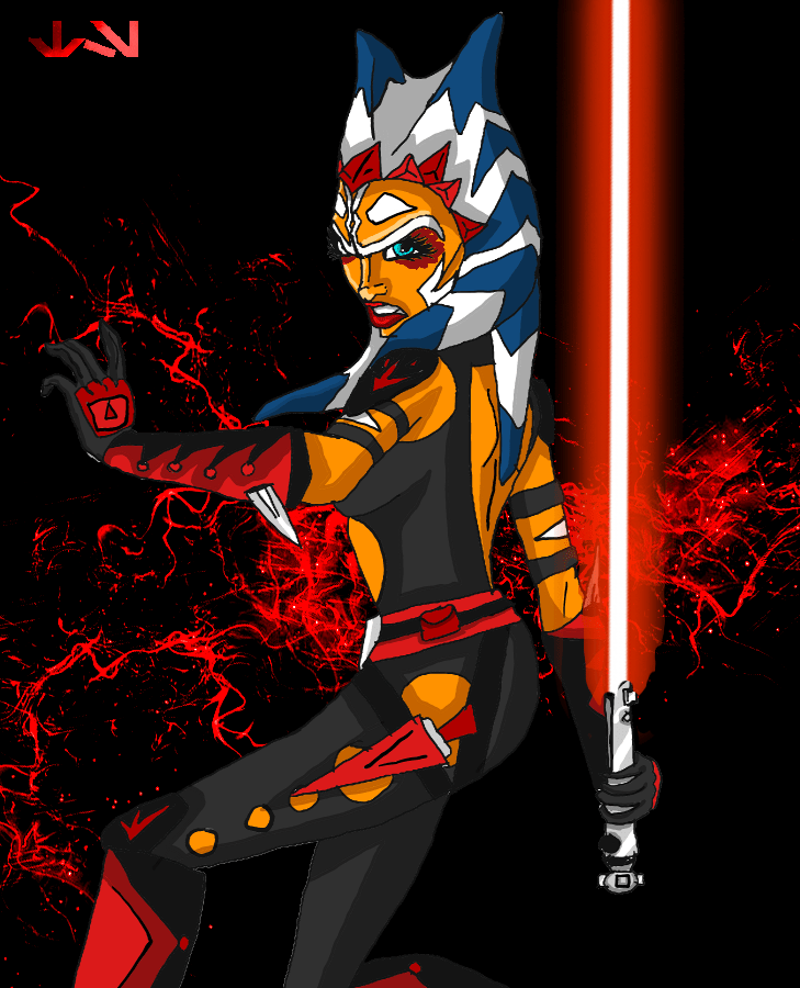 Here is Part VIII Of my Dark Side Ahsoka fan art. u/CurrentLunch1004