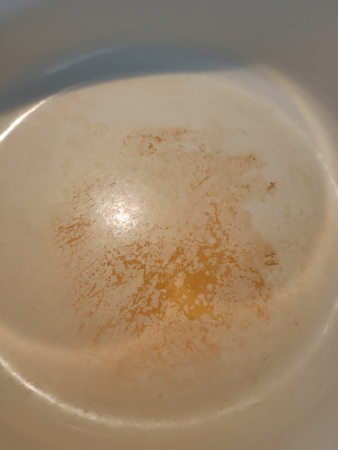 Help! How can I get this burn off my Le Creuset enameled dutch oven