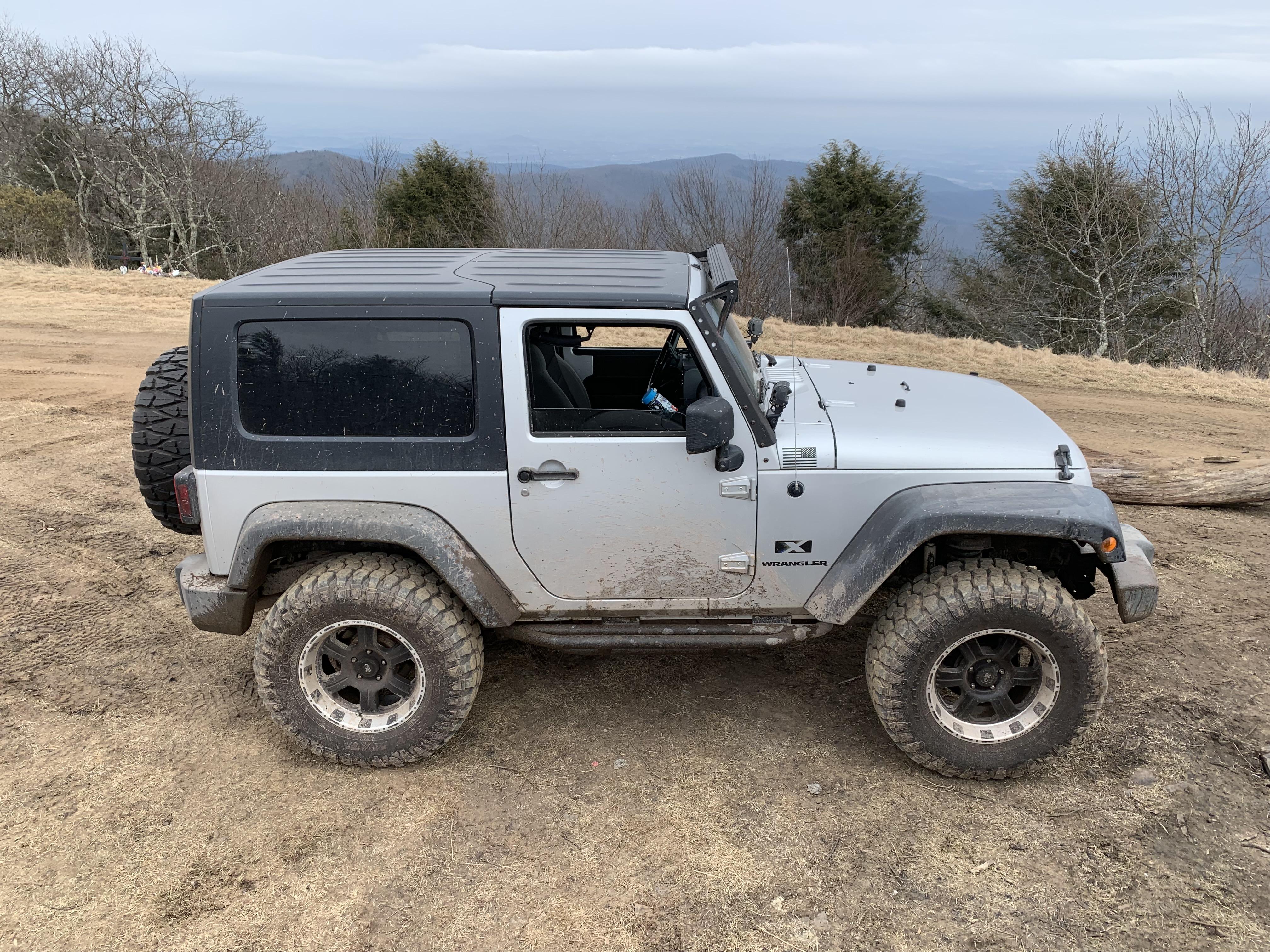 Just bought my first Jeep! 07 JK and I already took her up a trail