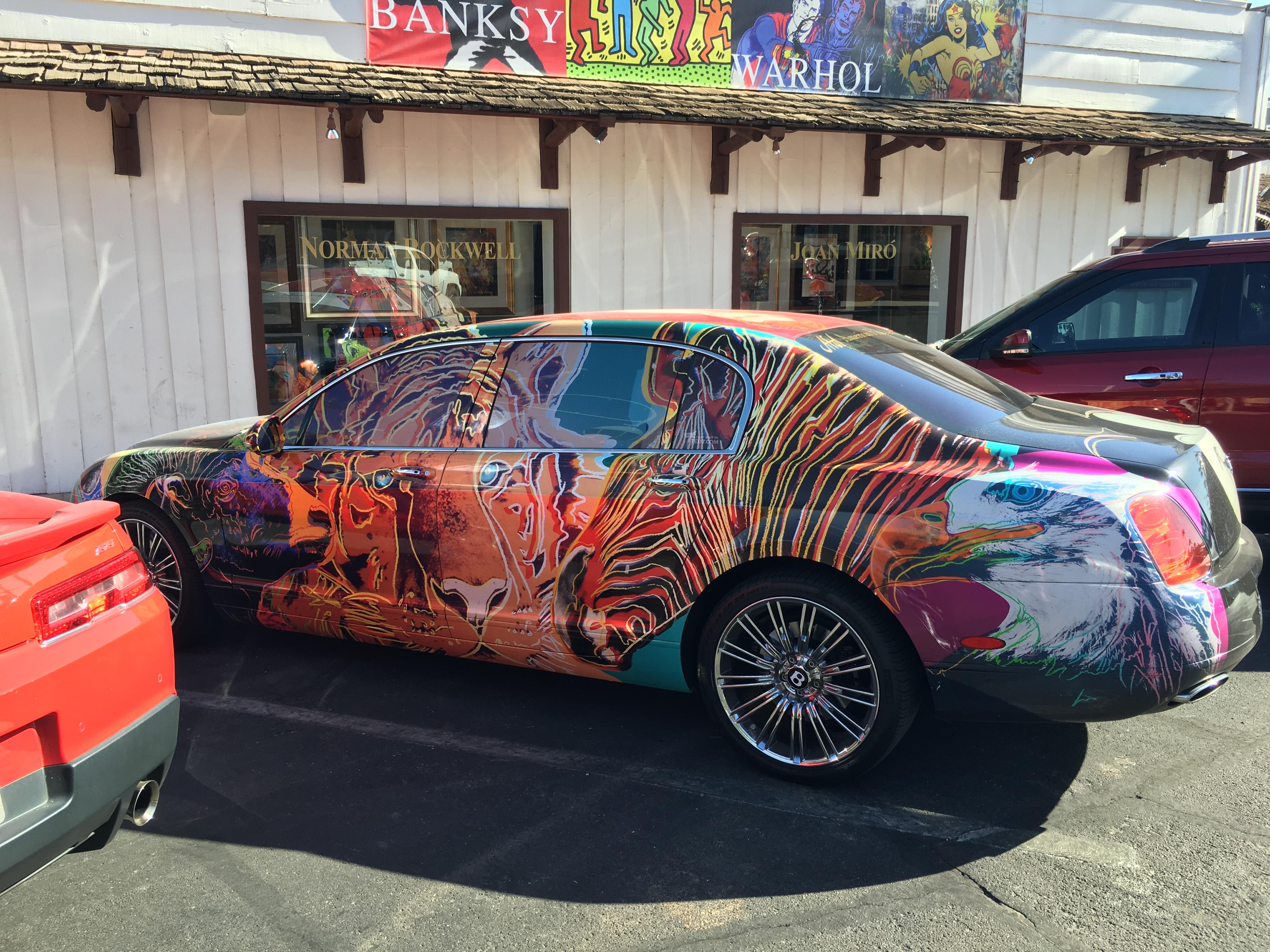This Bentley outside a art store in Scottsdale Arizona. r/ATBGE