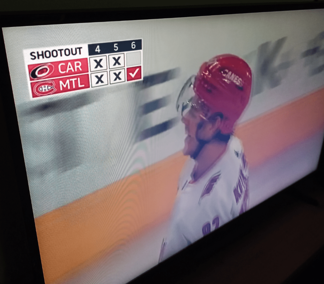 Anyone else notice they put MTL as the goal scorer? He left awhile ago