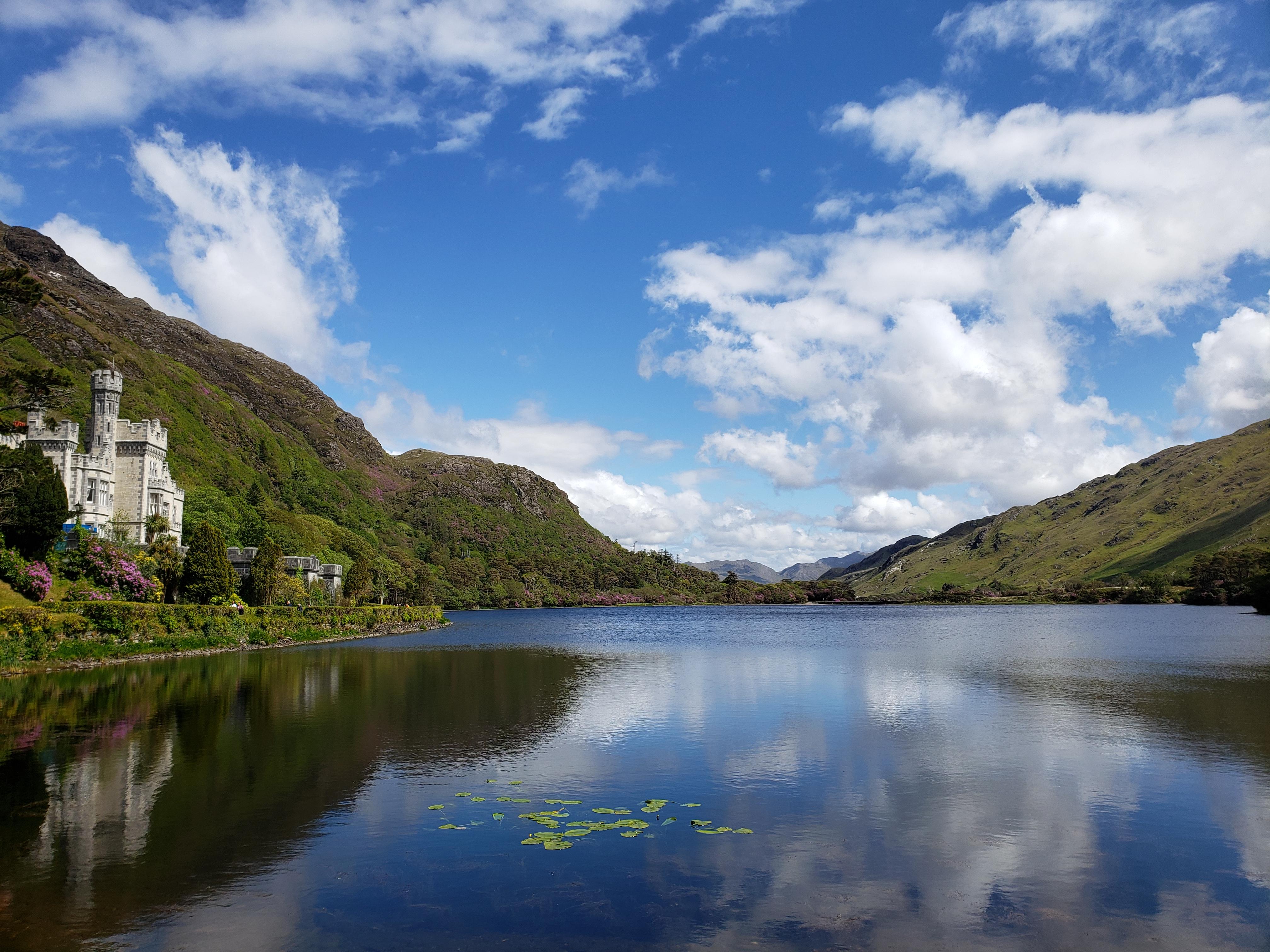 Kylemore Abbey is but it does not compare to natural land and