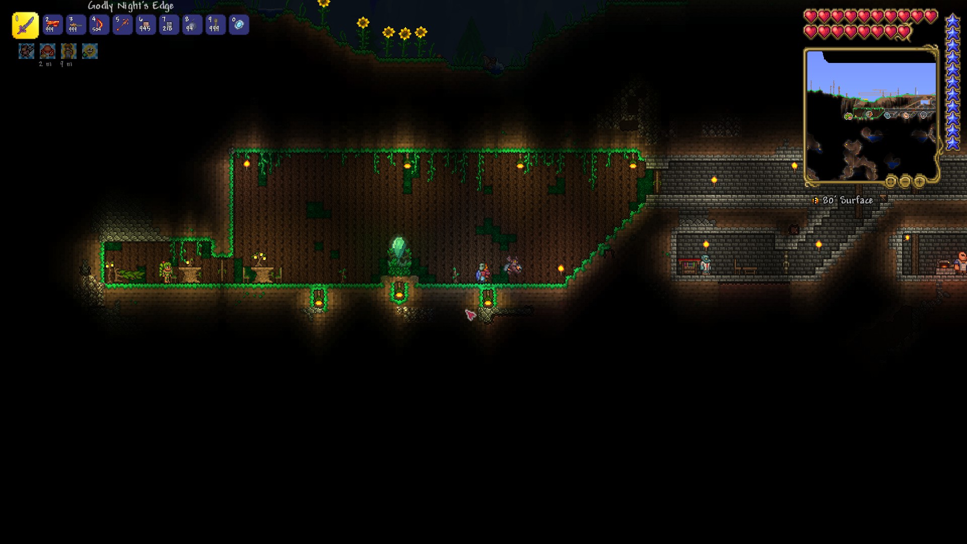 Quick question, my tree is underground but still in the "surface" biome