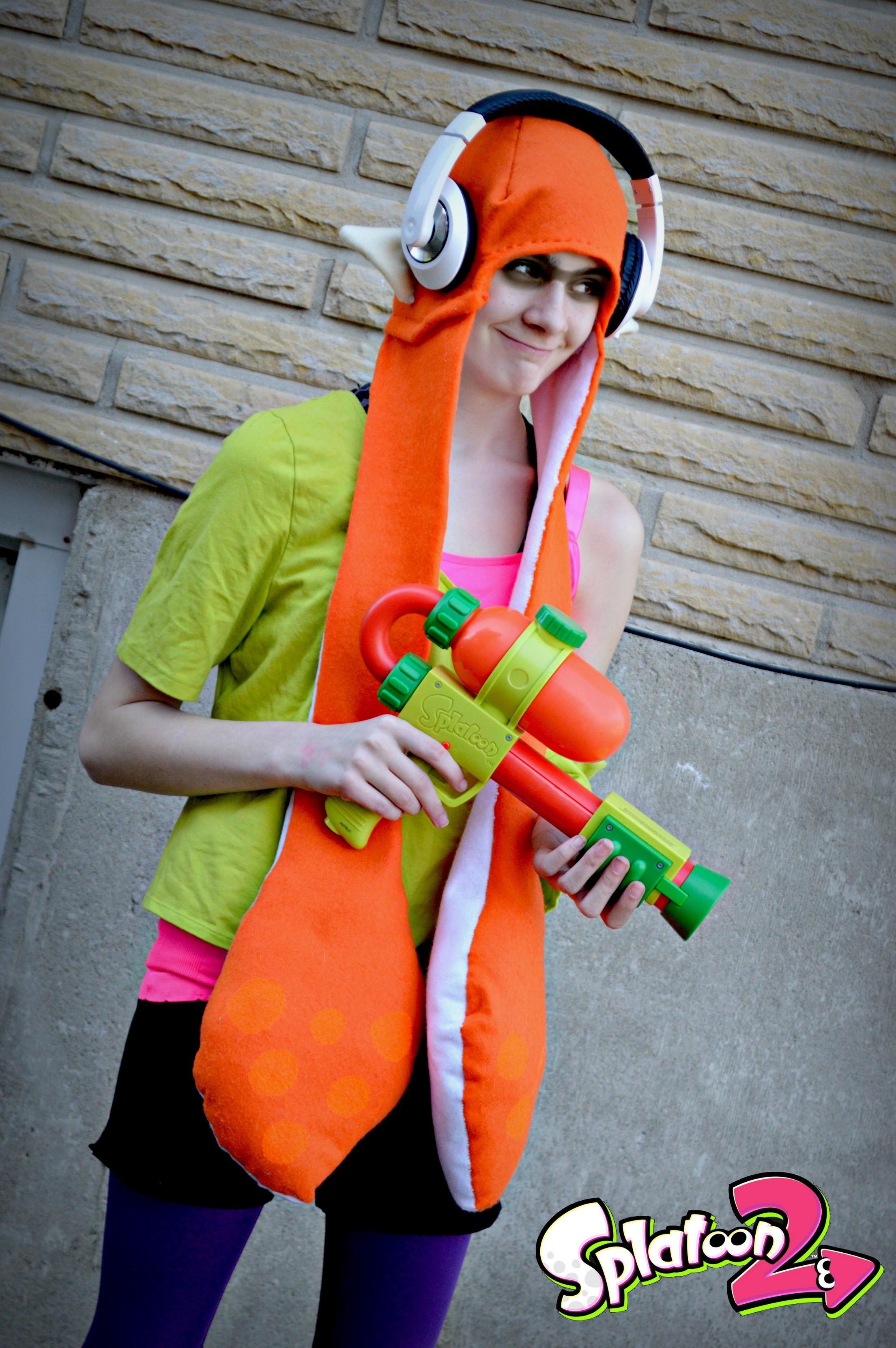 INKLING GIRL COSPLAY!! r/splatoon