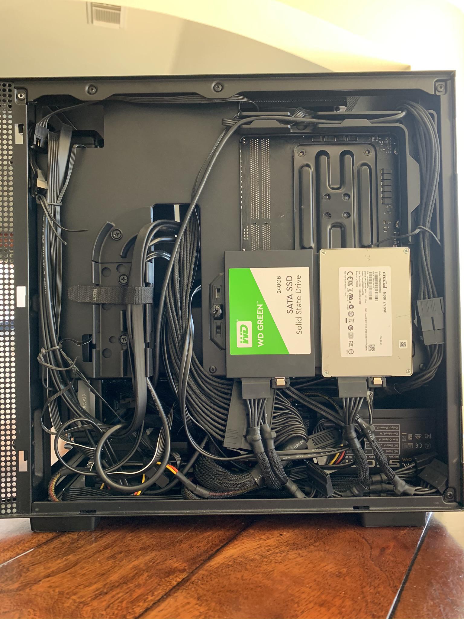 Too many cables, not enough space r/CableManagement