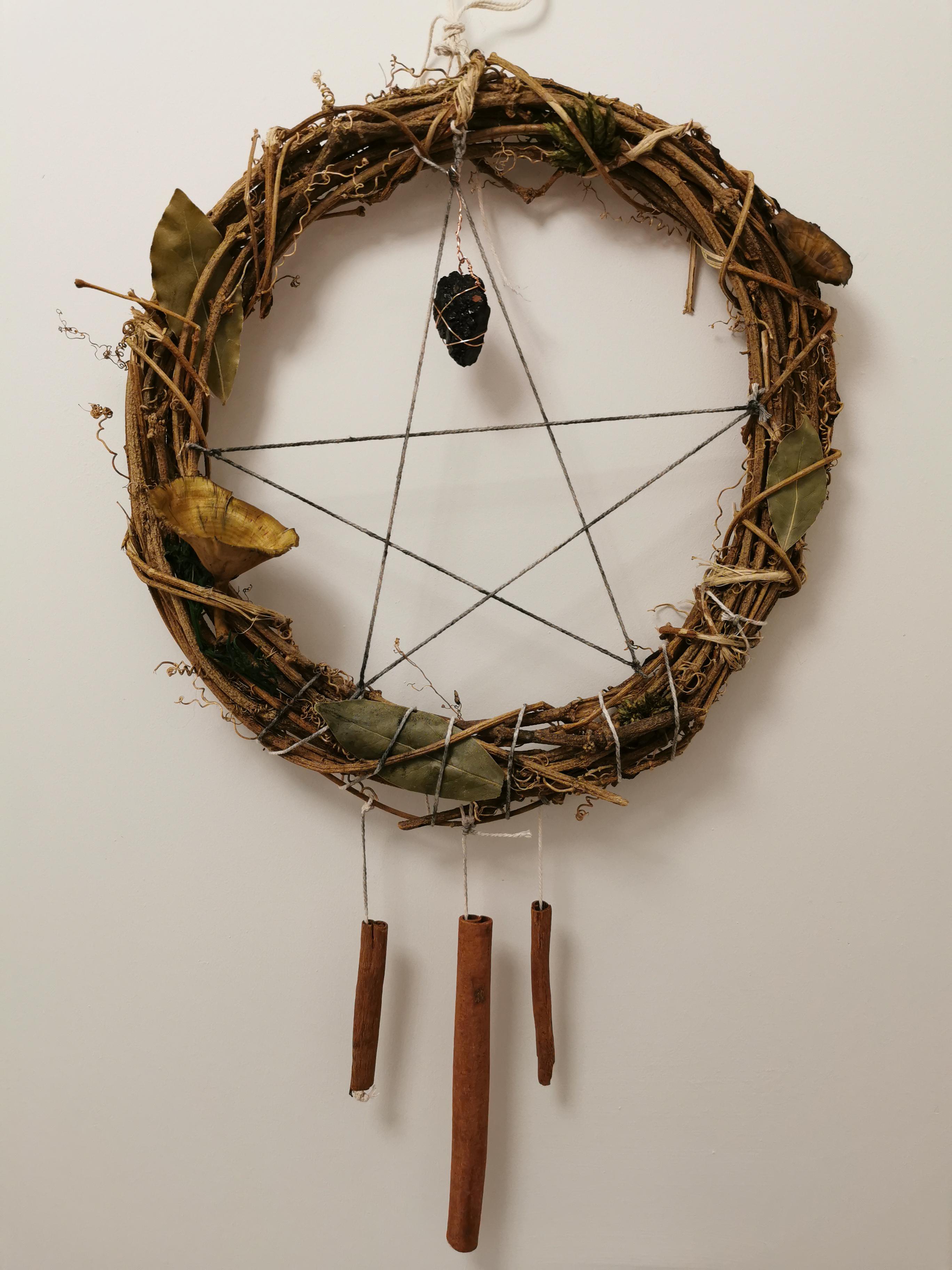 Pagan Christmas Wreath Samhain wreath pagan